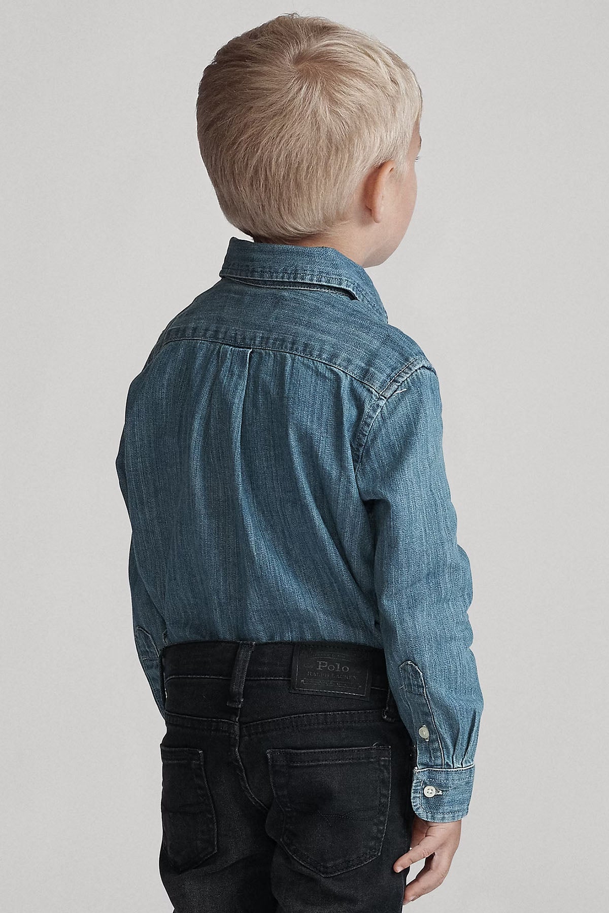 Polo Ralph Lauren Kids 4-6 Yaş Erkek Çocuk Denim Gömlek