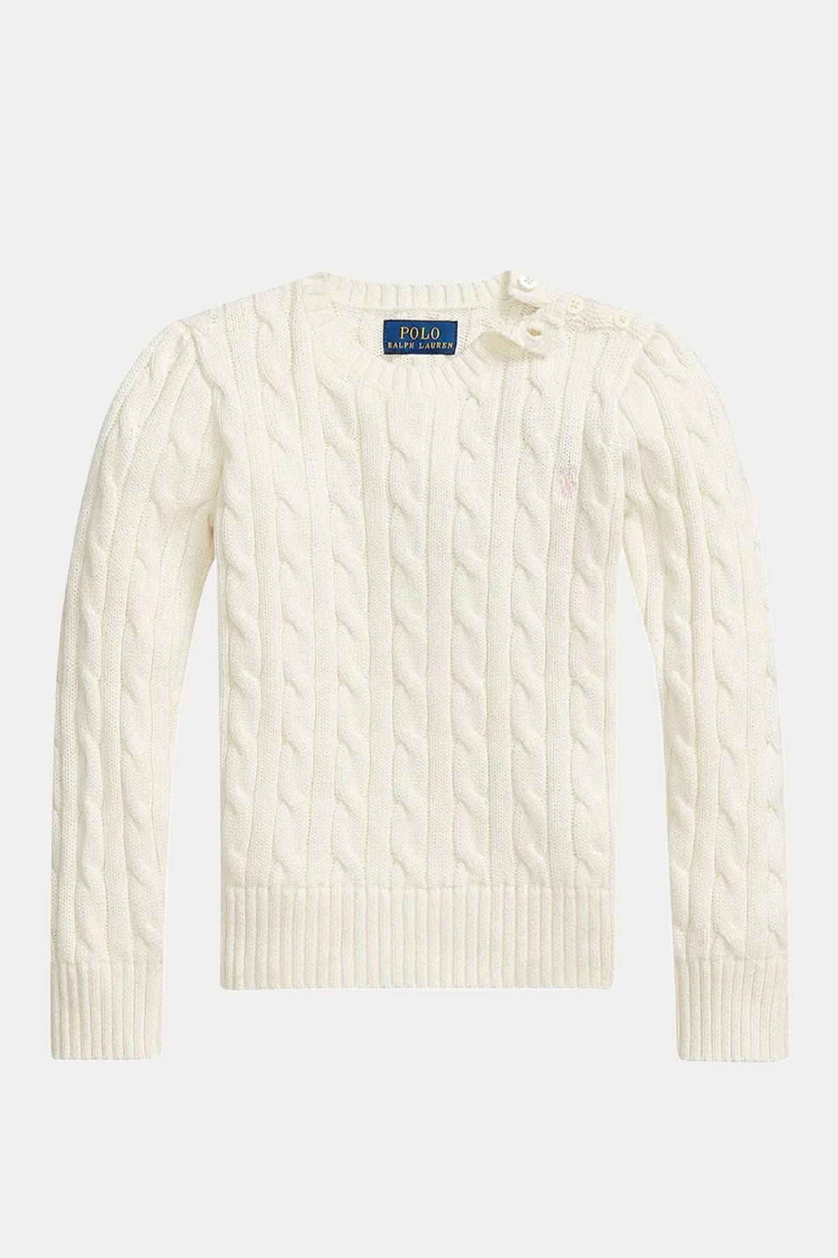 Polo Ralph Lauren Kids 4-5 Yaş Kız Çocuk Saç Örgü Triko