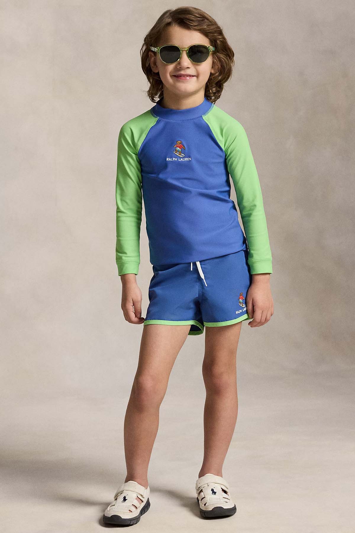 Polo Ralph Lauren Kids 2-4 Yaş Erkek Çocuk Streç T-shirt-T-shirt-Libas