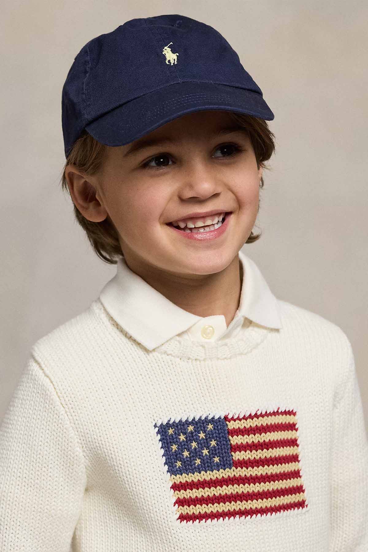 Polo Ralph Lauren Kids 5-7 Yaş Unisex Çocuk Pony Logolu Şapka