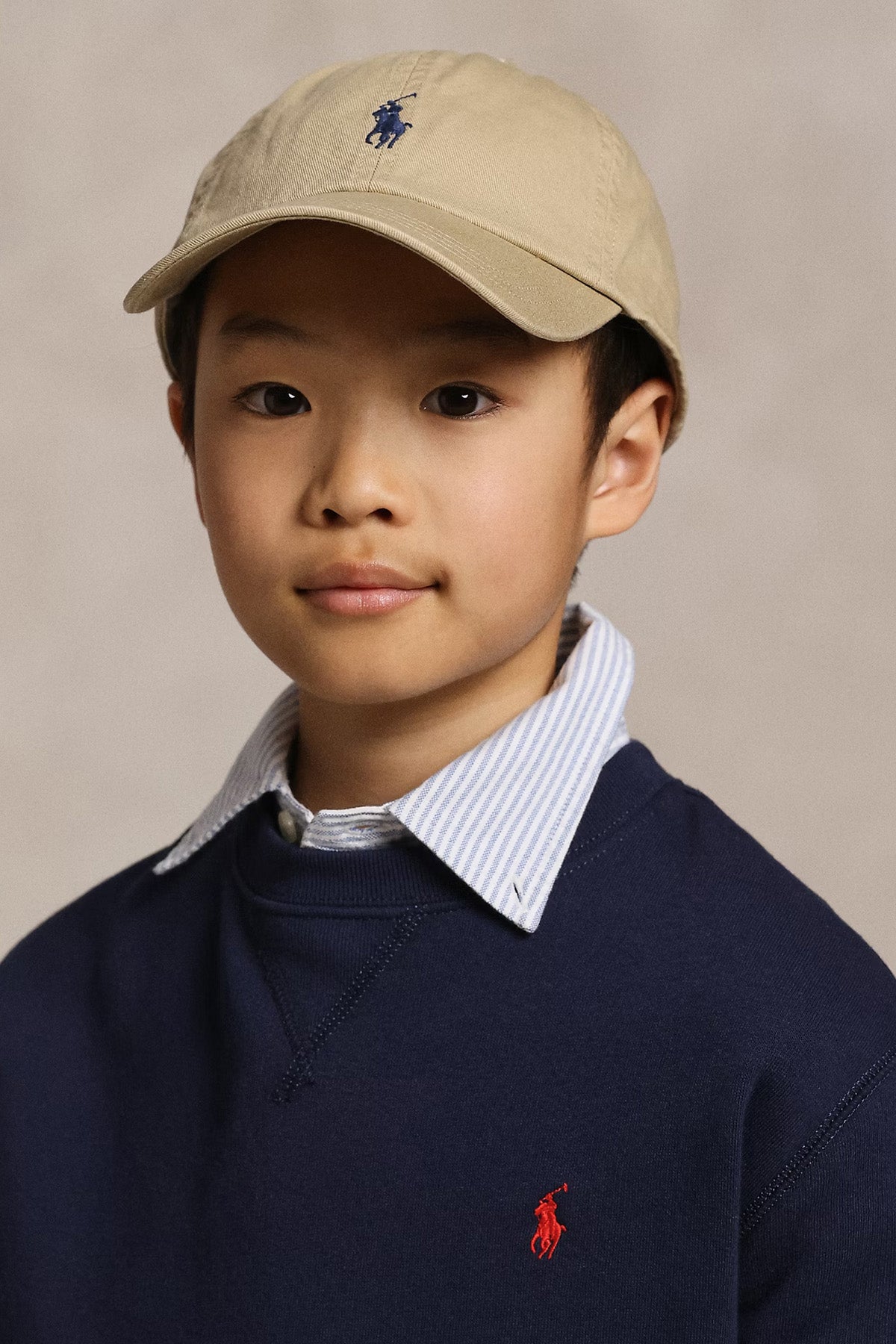 Polo Ralph Lauren Kids 8-20 Yaş Unisex Çocuk Pony Logolu Şapka-Şapka-Libas
