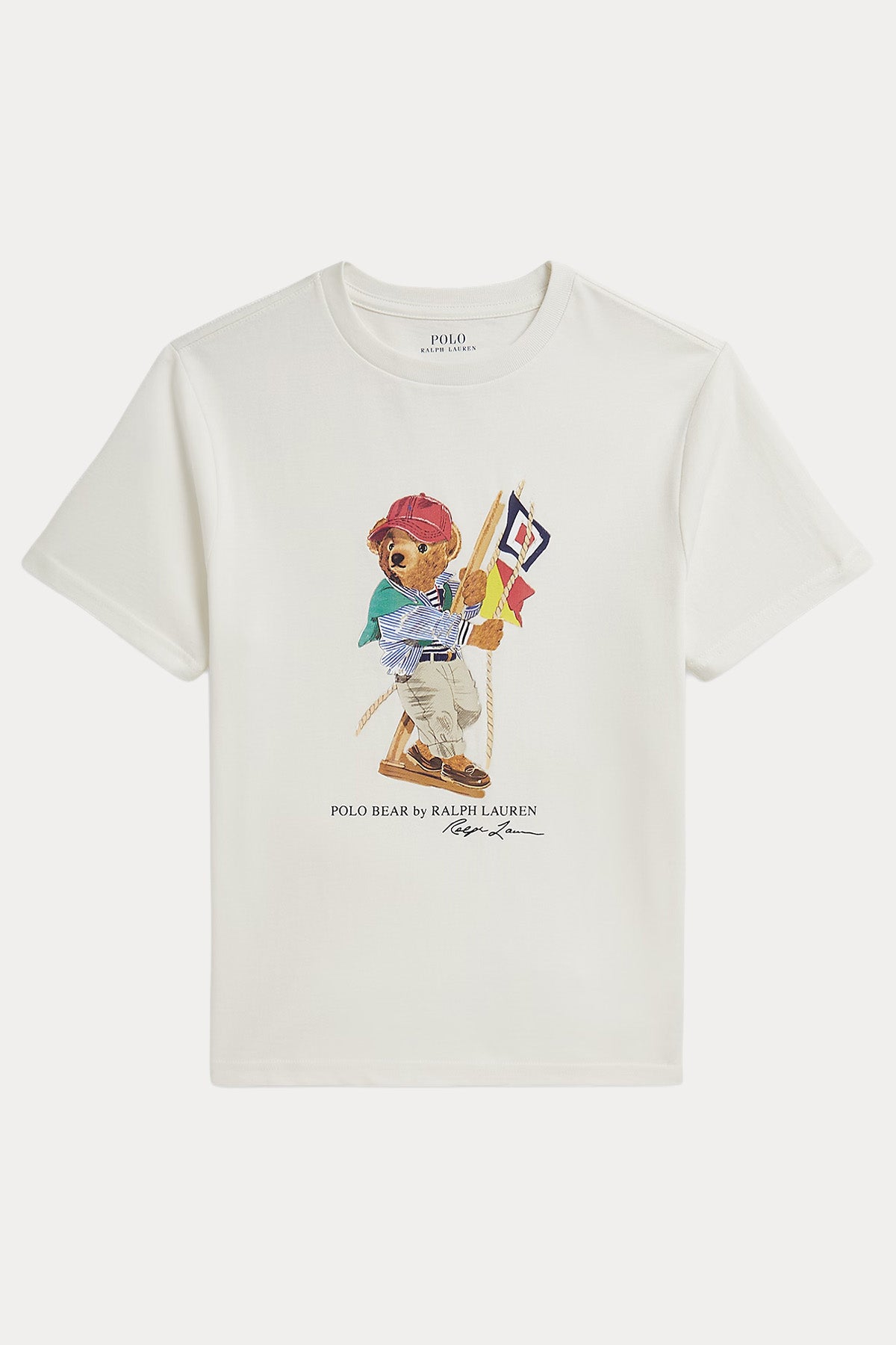 Polo Ralph Lauren Kids S-L Beden Unisex Çocuk Polo Bear T-shirt-T-shirt-Libas