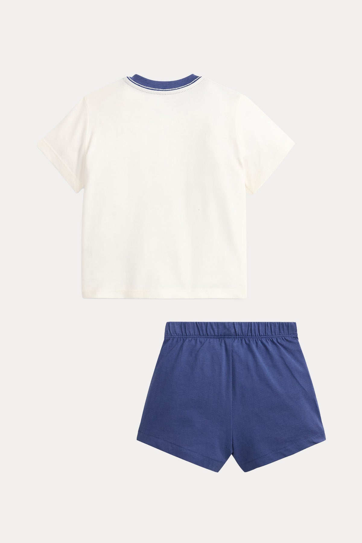 Polo Ralph Lauren Kids 12-18 Aylık Unisex Bebek Polo Bear T-shirt - Şort Set-T-shirt - Şort Set-Libas