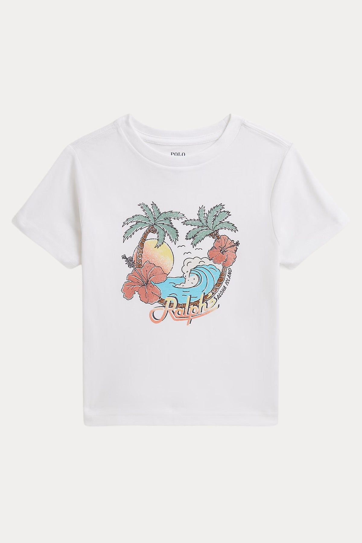 Polo Ralph Lauren Kids 3-7 Yaş Unisex Çocuk Desenli T-shirt