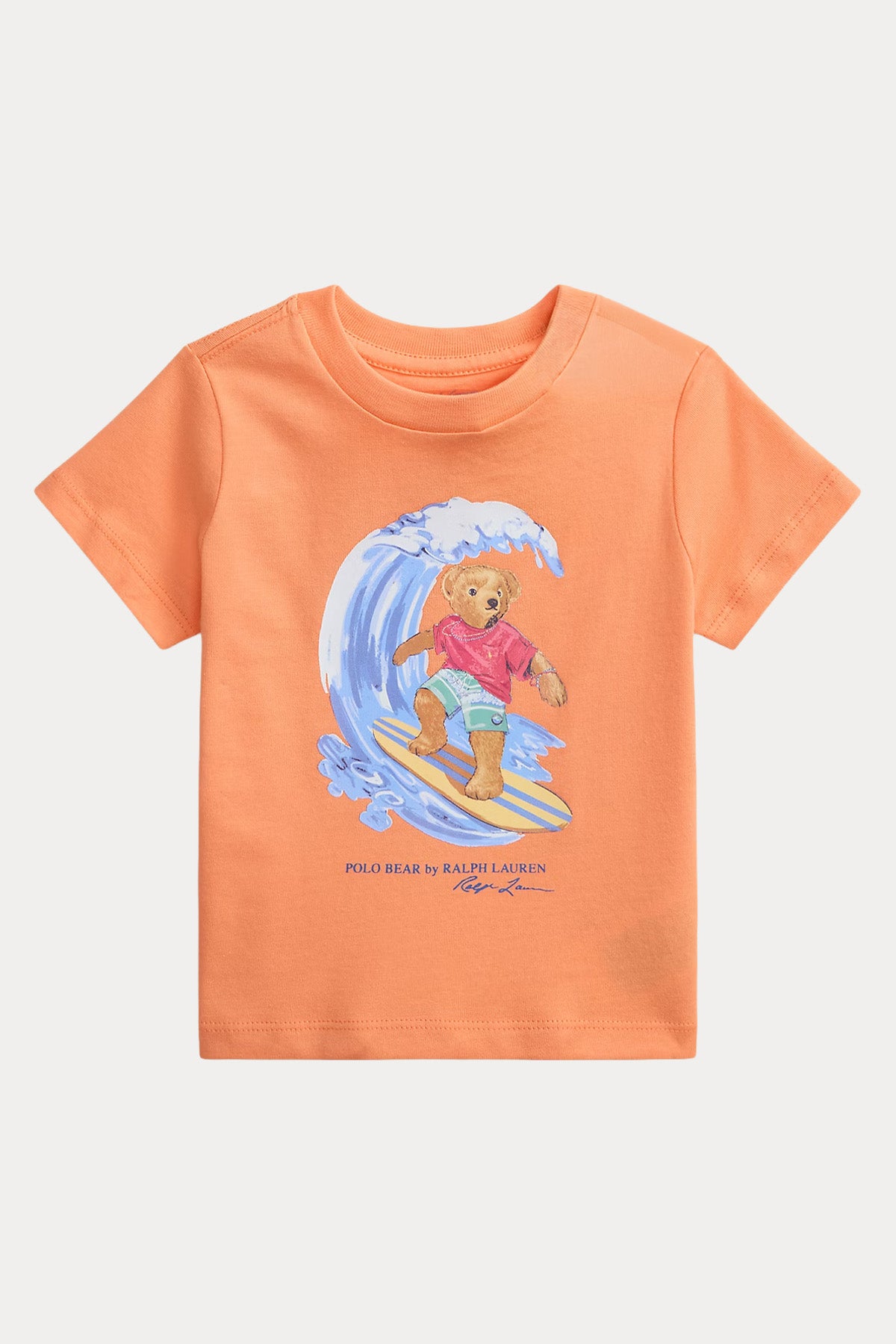 Polo Ralph Lauren Kids 12-18 Aylık Unisex Bebek Polo Bear T-shirt