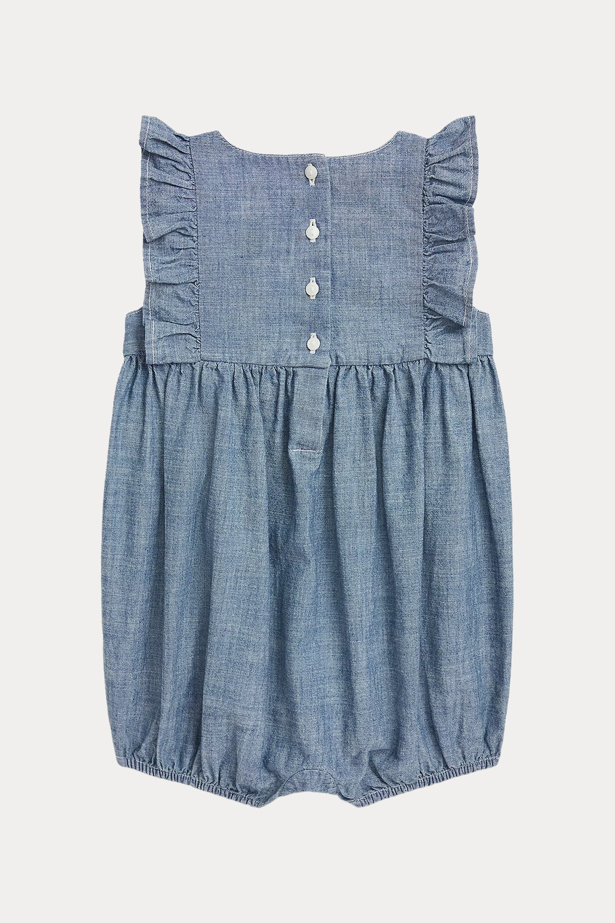 Polo Ralph Lauren Kids 9 Aylık Kız Bebek Fırfırlı Tulum