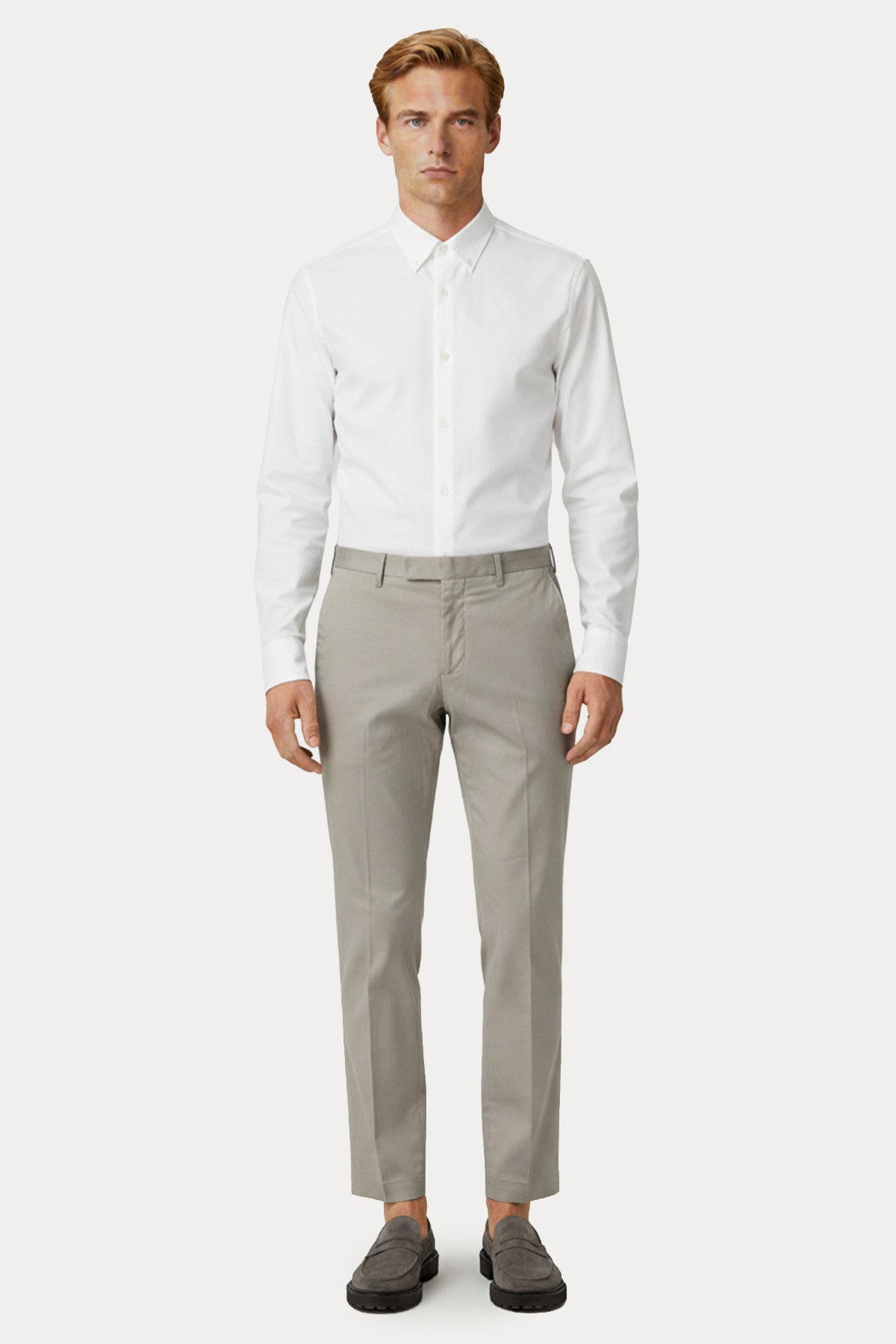 Pantaloni Torino Master Fit Yandan Cepli İpek Pantolon