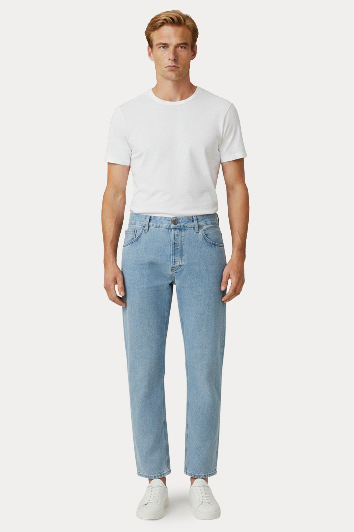 Pantaloni Torino Carrot Fit Yıkamalı Jeans