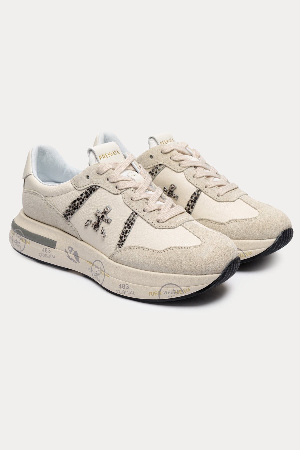 Premiata Cassie Deri Sneaker Ayakkabı
