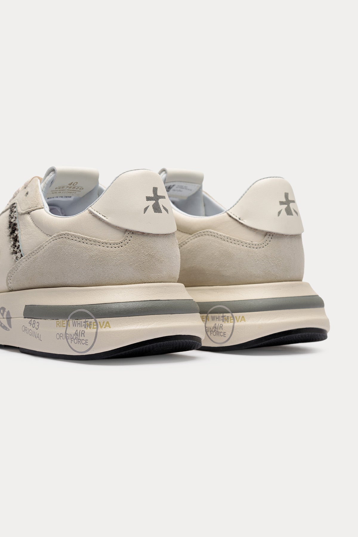 Premiata Cassie Deri Sneaker Ayakkabı