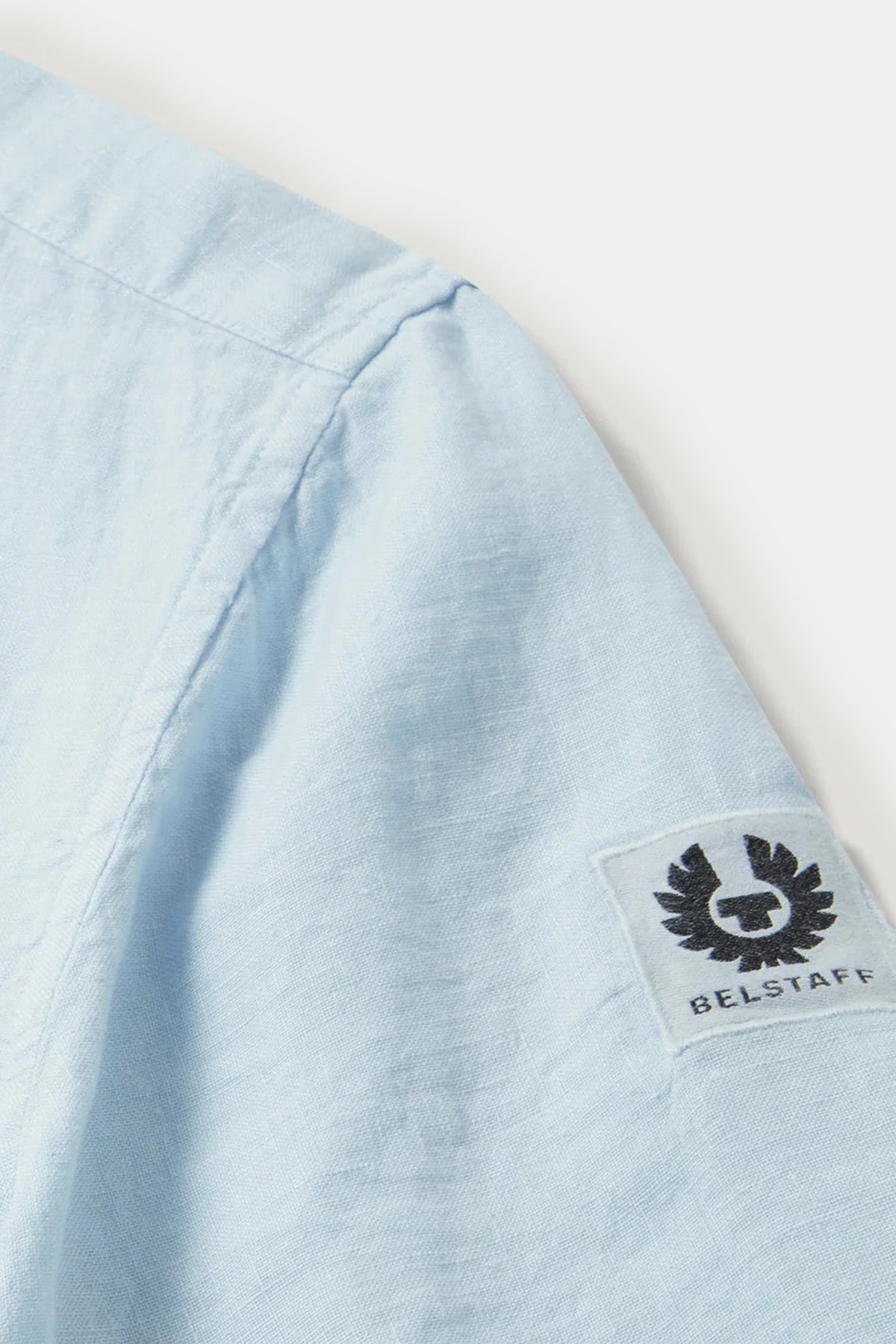 Belstaff Regular Fit Cep Detaylı Keten Gömlek-Gömlek-Libas