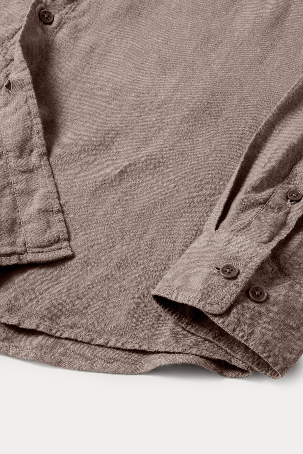 Belstaff Regular Fit Cep Detaylı Keten Gömlek-Gömlek-Libas