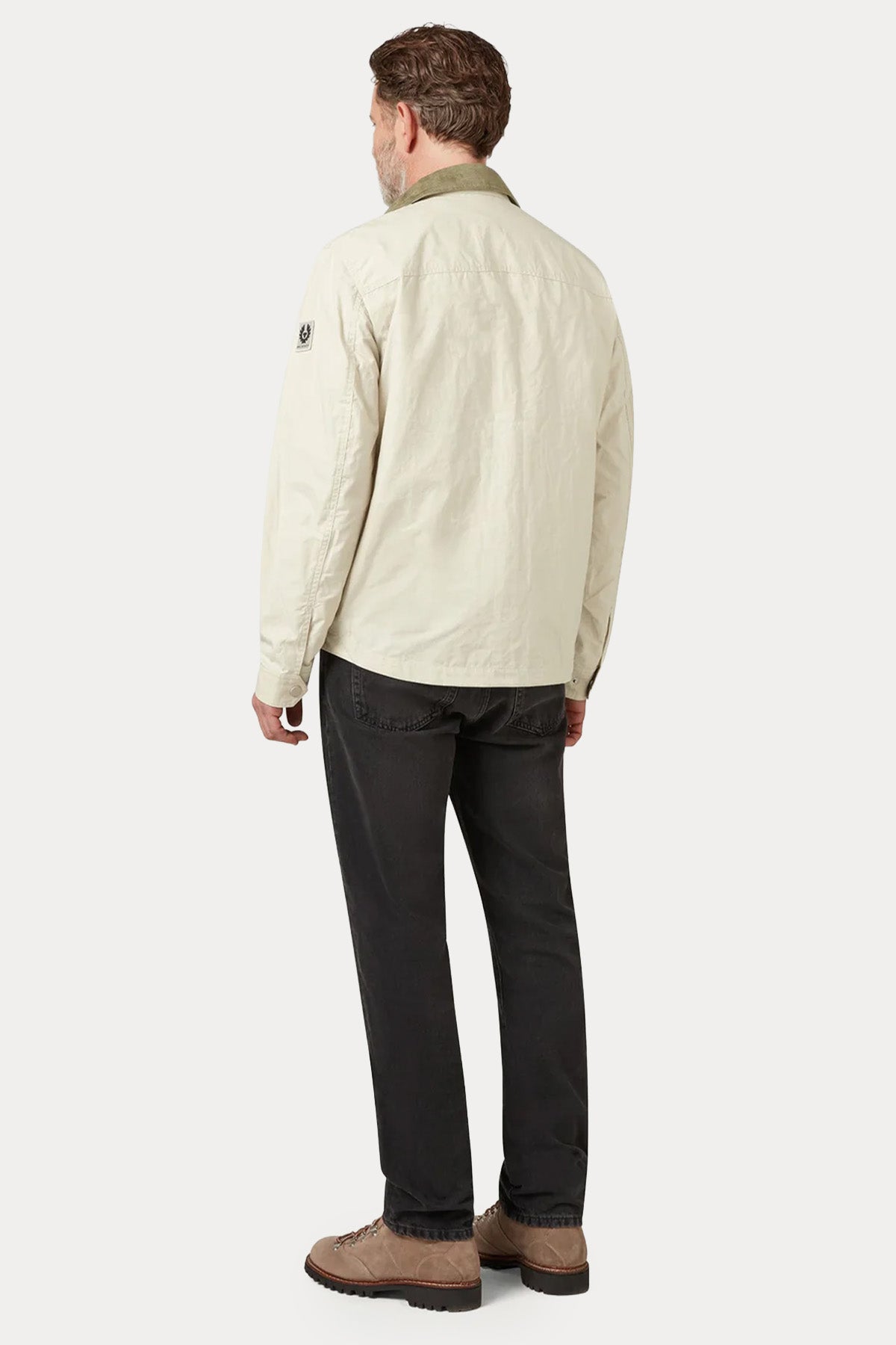 Belstaff Regular Fit Fitilli Kadife Yaka Cep Detaylı Ceket-Ceket-Libas
