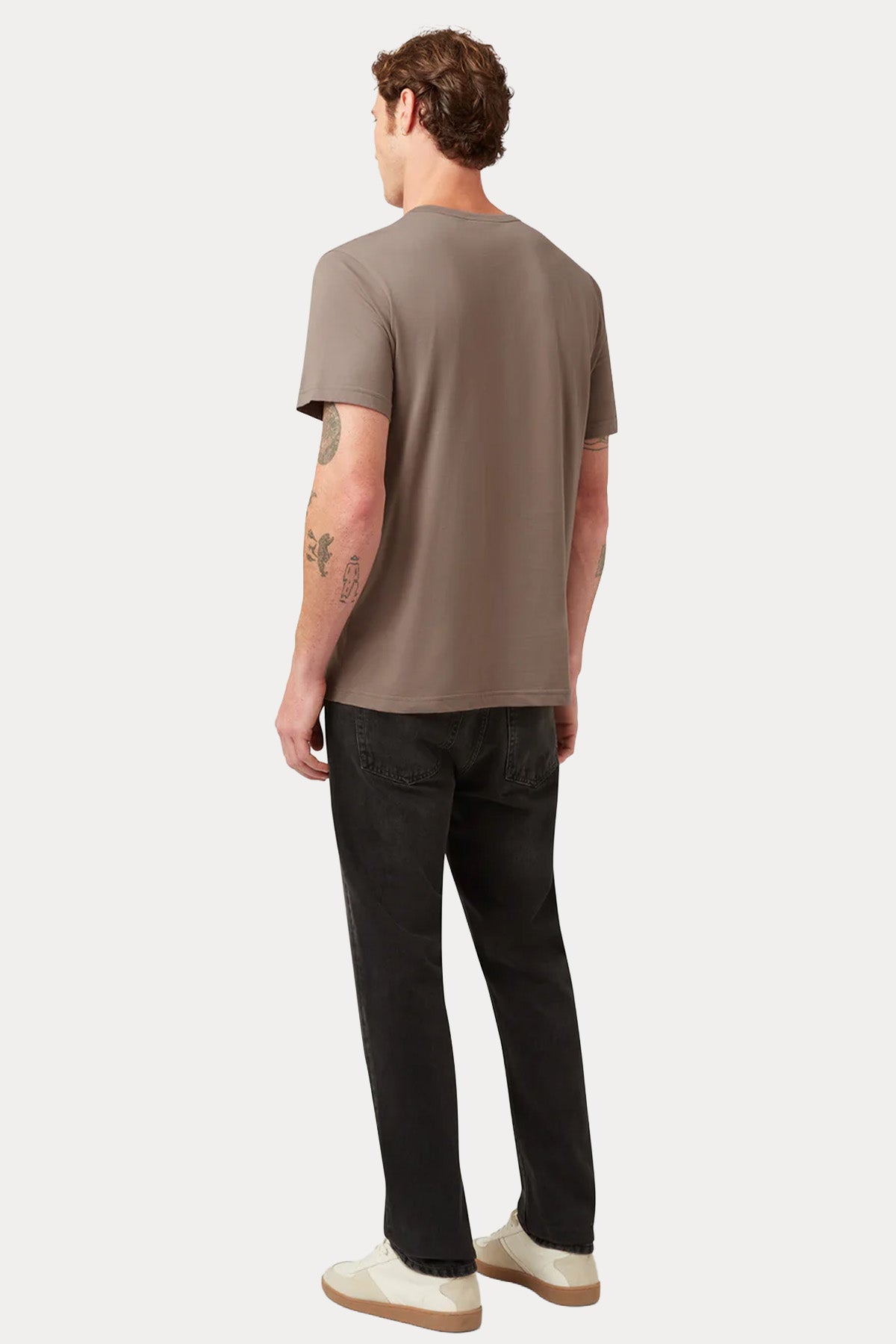 Belstaff Regular Fit Logolu Yuvarlak Yaka T-shirt-T-shirt-Libas
