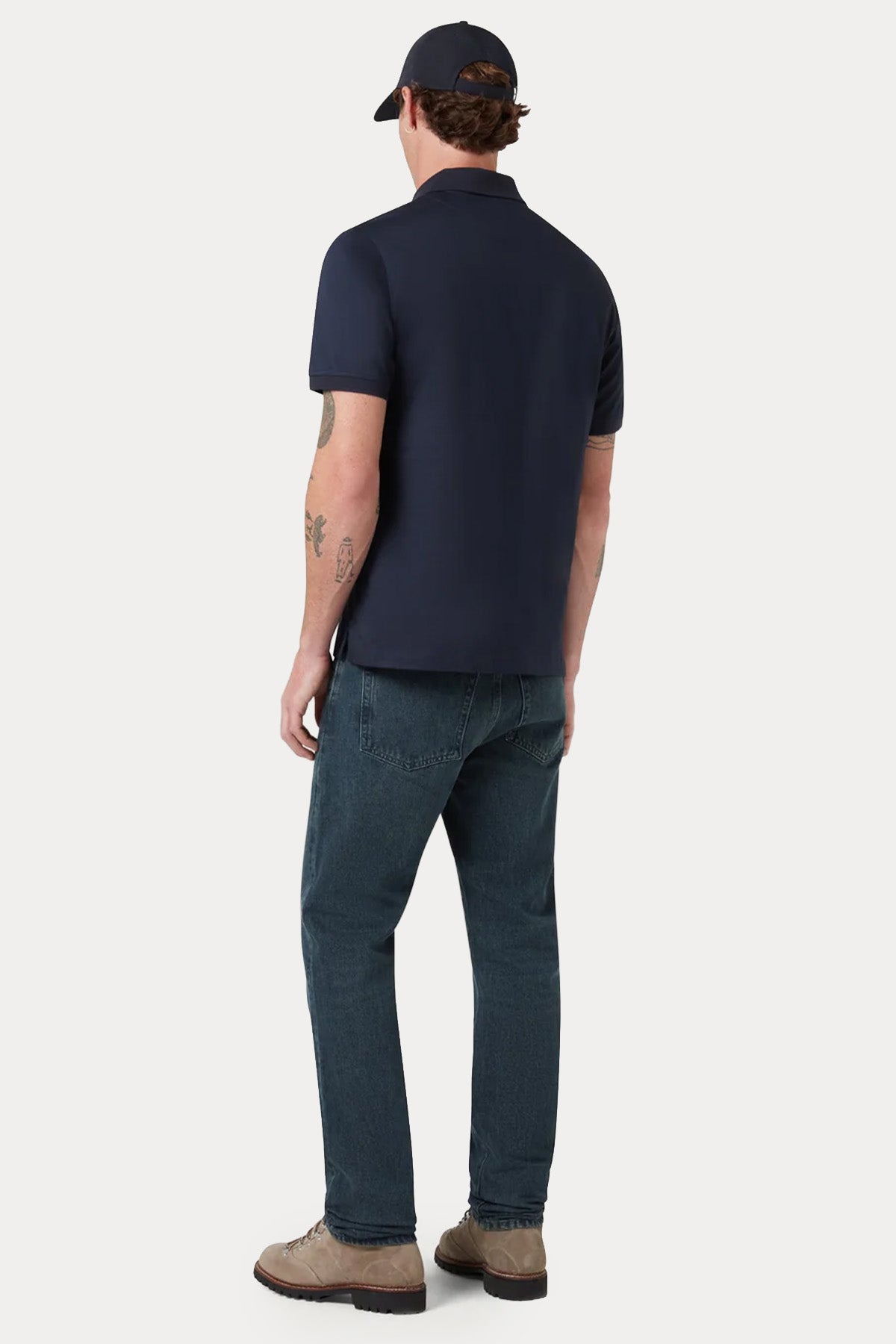 Belstaff Regular Fit Logolu Polo Yaka T-shirt-T-shirt-Libas