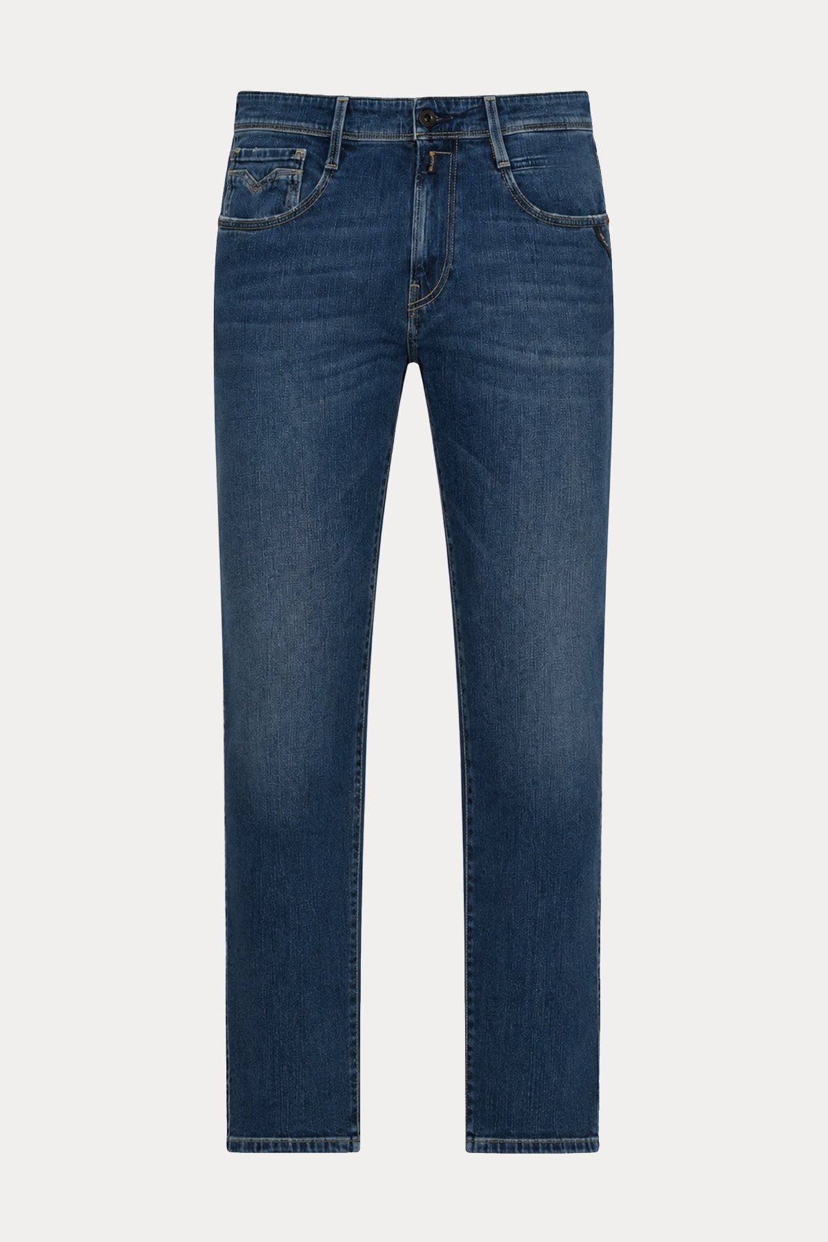 Replay Anbass Touch Soft As Air Slim Fit Yıkamalı Jeans