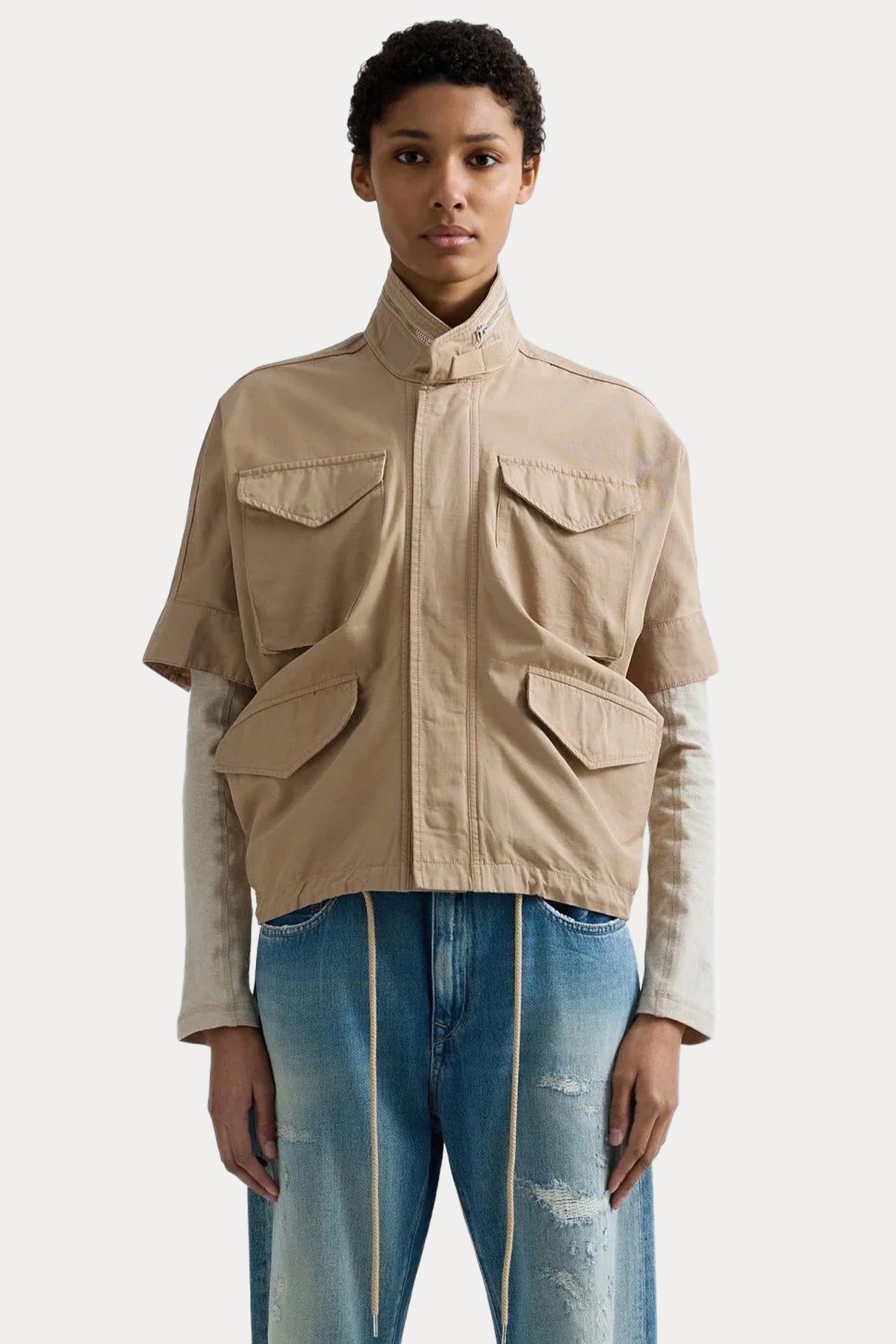 Replay Comfort Fit Dik Yaka Cep Detaylı Ceket-Ceket-Libas