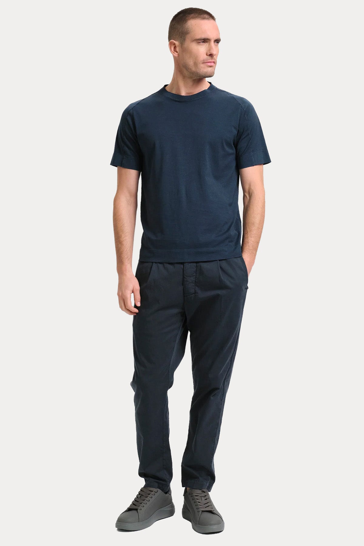 Transit Regular Fit Yuvarlak Yaka T-shirt