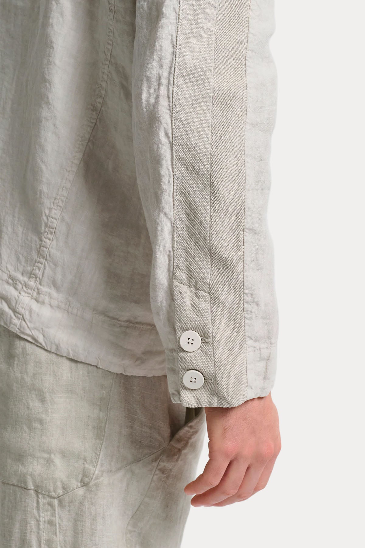 Transit Regular Fit Keten Ceket-Ceket-Libas