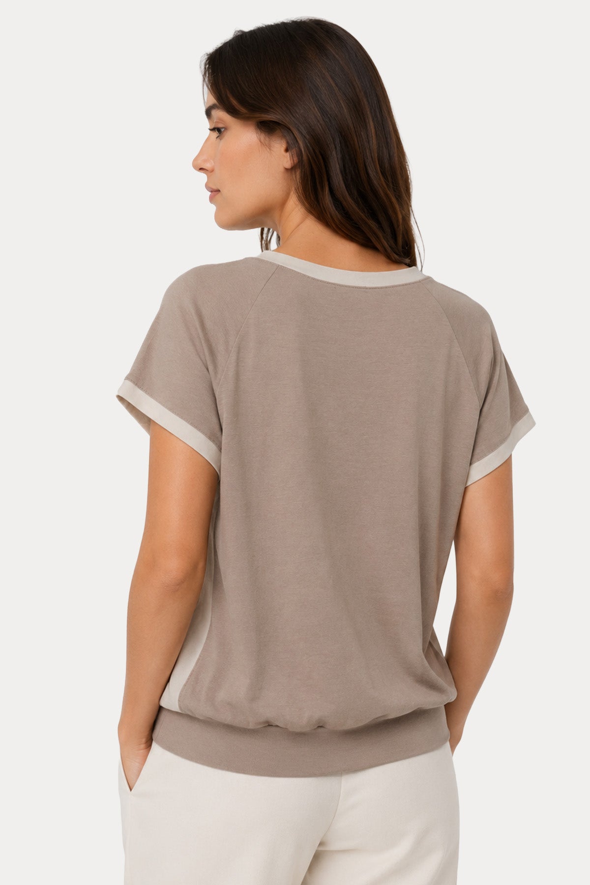 Transit Comfort Fit Yuvarlak Yaka T-shirt
