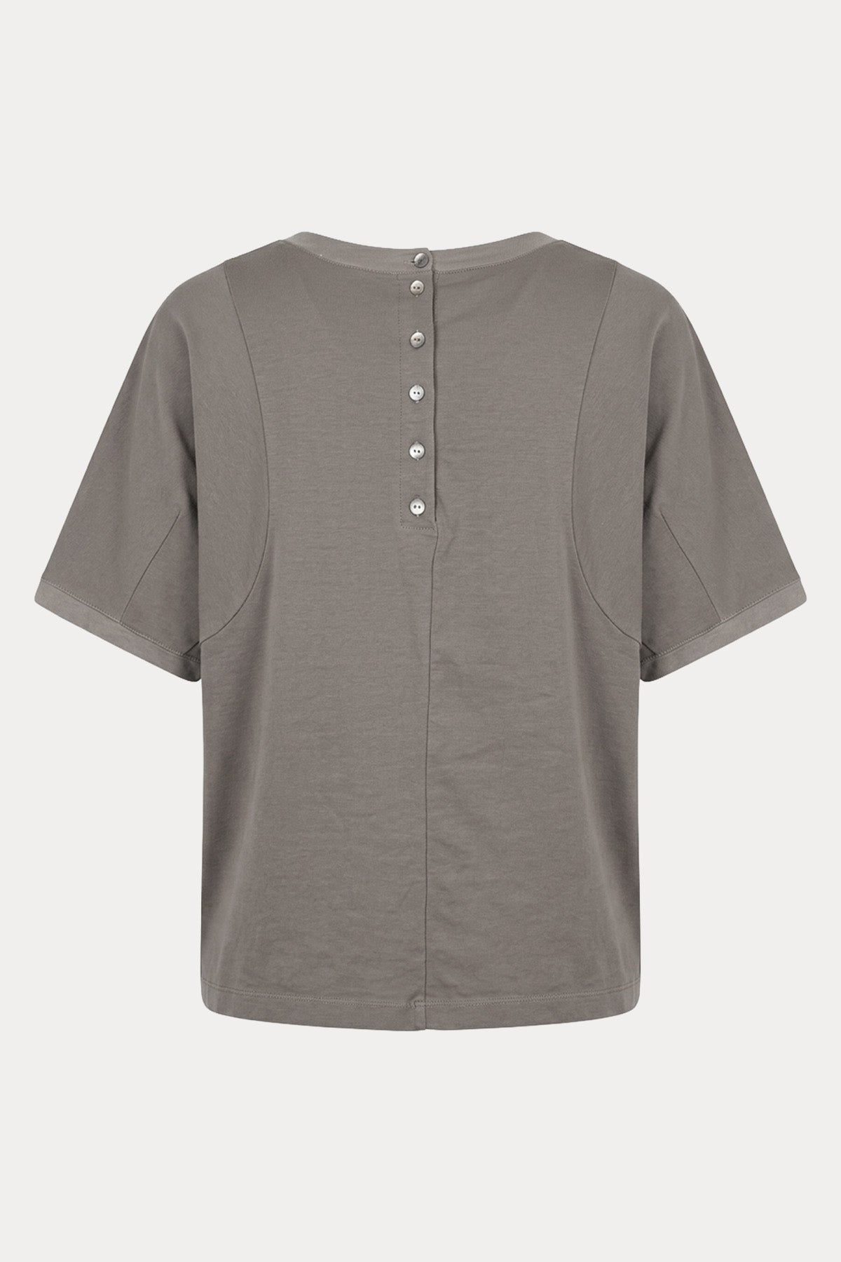 Transit Comfort Fit Yuvarlak Yaka Streç T-shirt