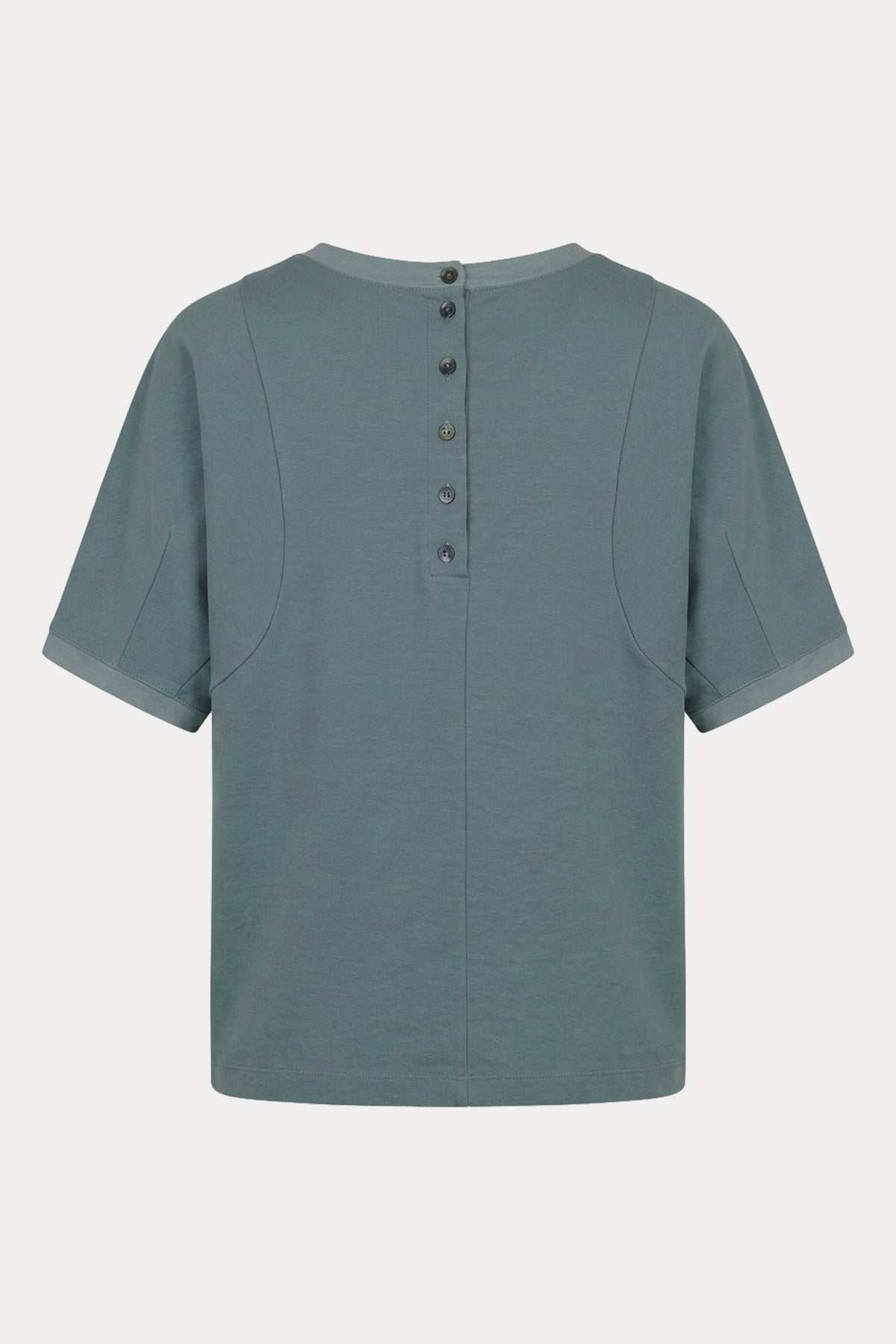 Transit Comfort Fit Yuvarlak Yaka Streç T-shirt