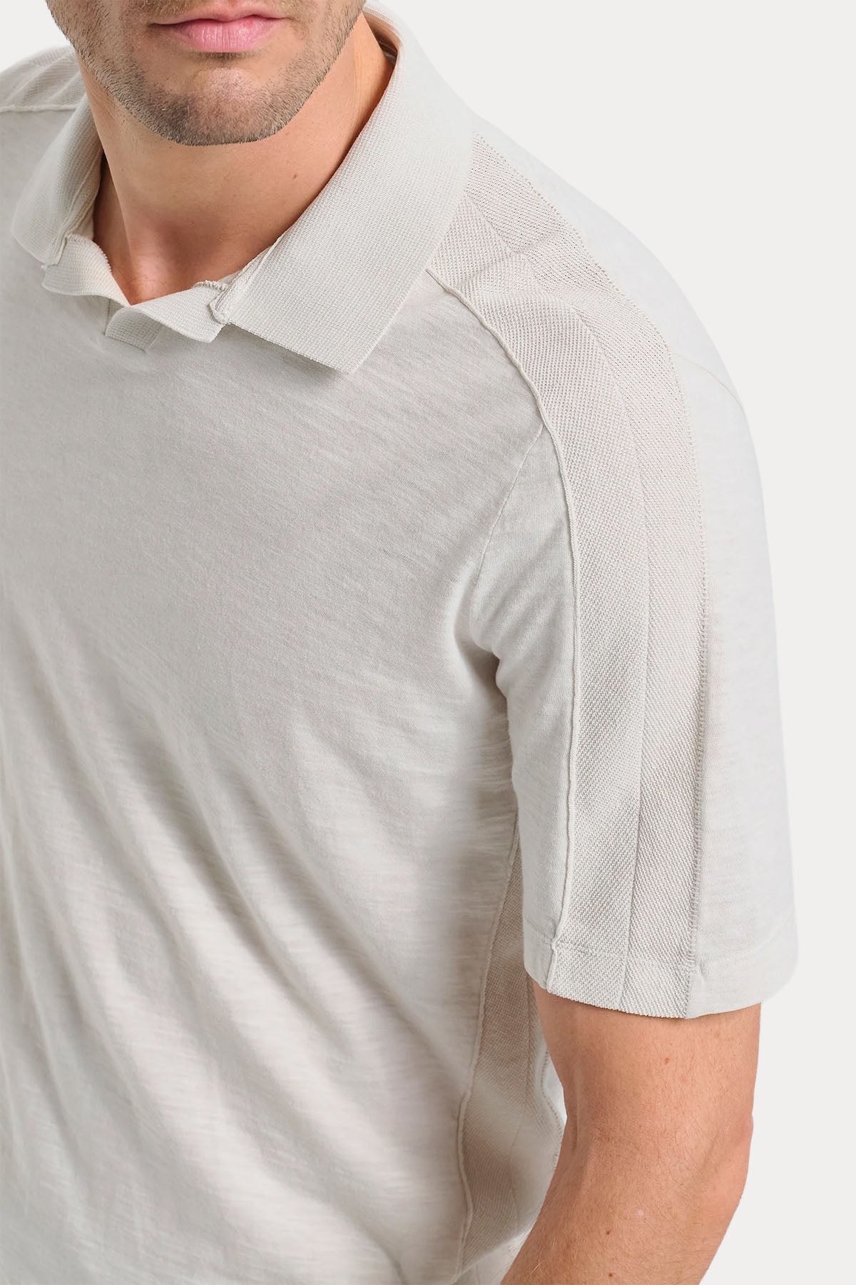 Transit Regular Fit Keten Polo Yaka T-shirt-T-shirt-Libas