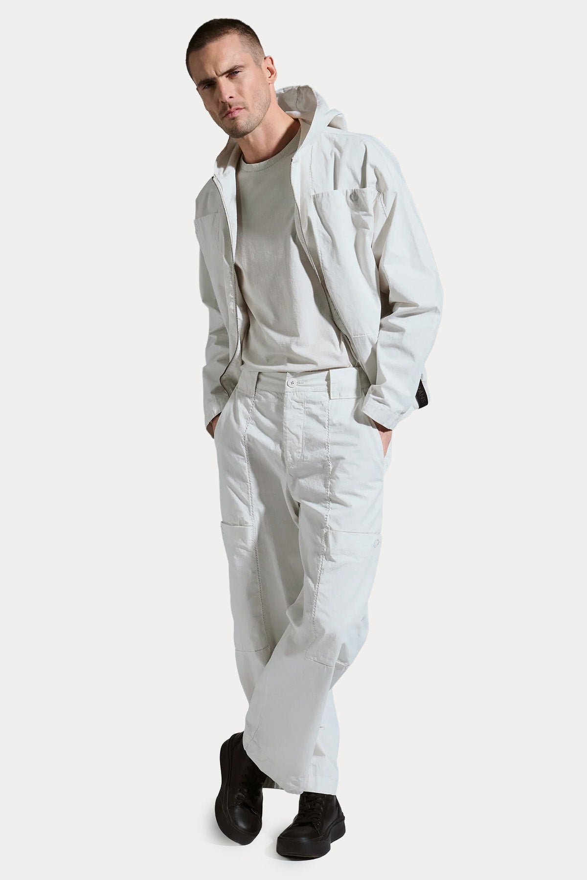 Transit Relaxed Fit Kapüşonlu Ceket-Ceket-Libas