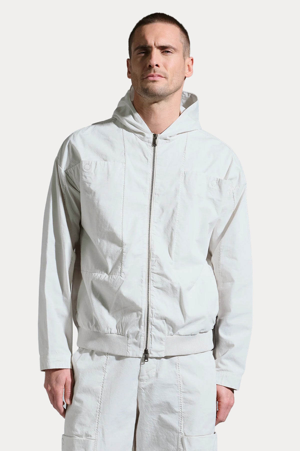 Transit Relaxed Fit Kapüşonlu Ceket-Ceket-Libas