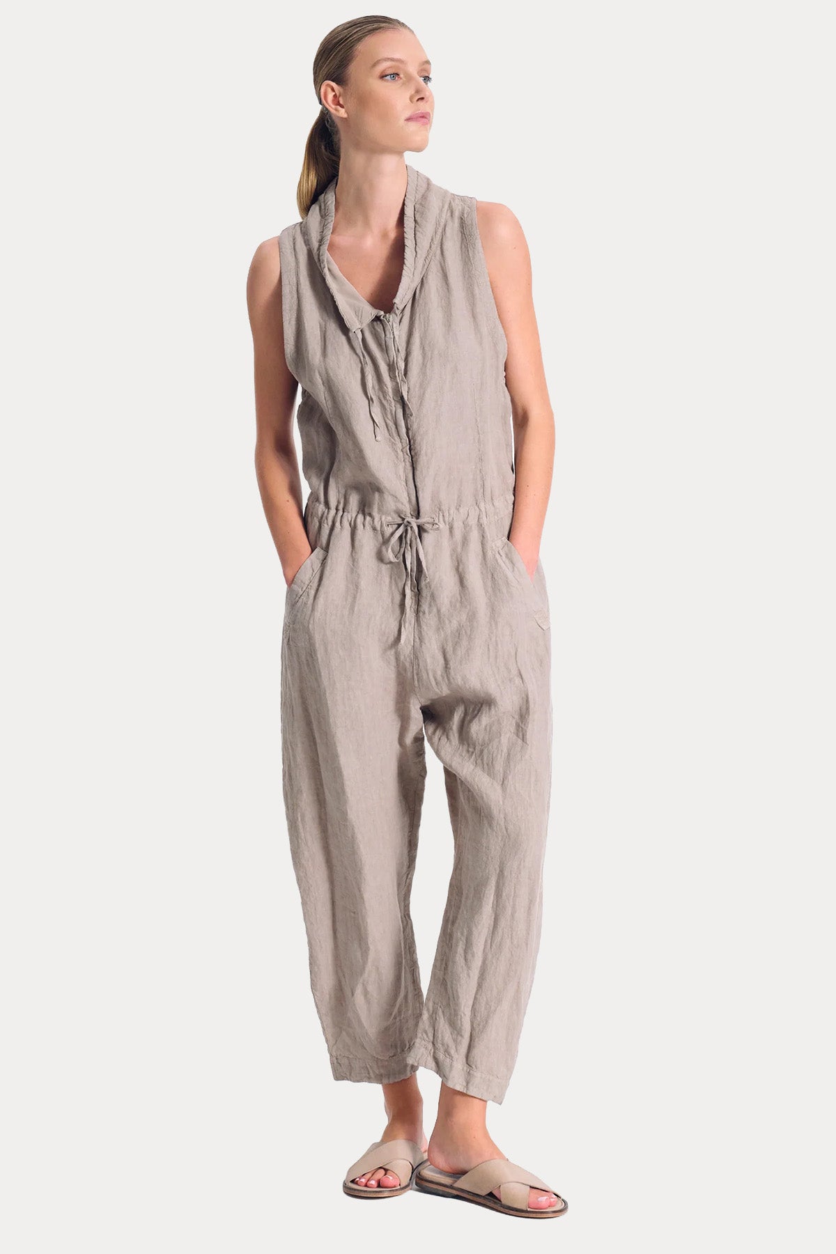 Transit Relaxed Fit Keten Tulum