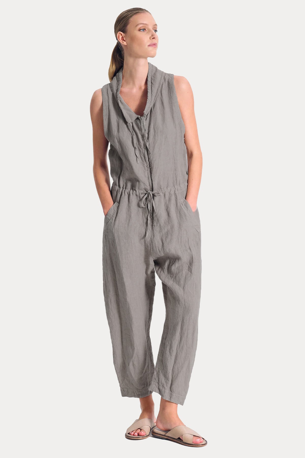 Transit Relaxed Fit Keten Tulum