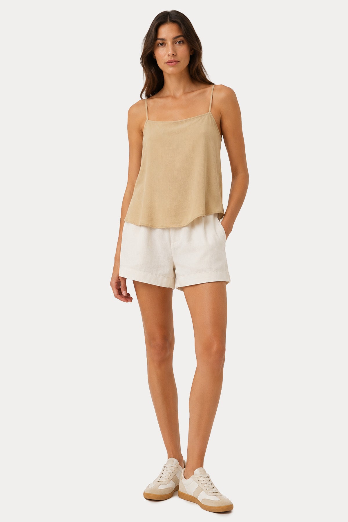 Transit Relaxed Fit Askılı Bluz