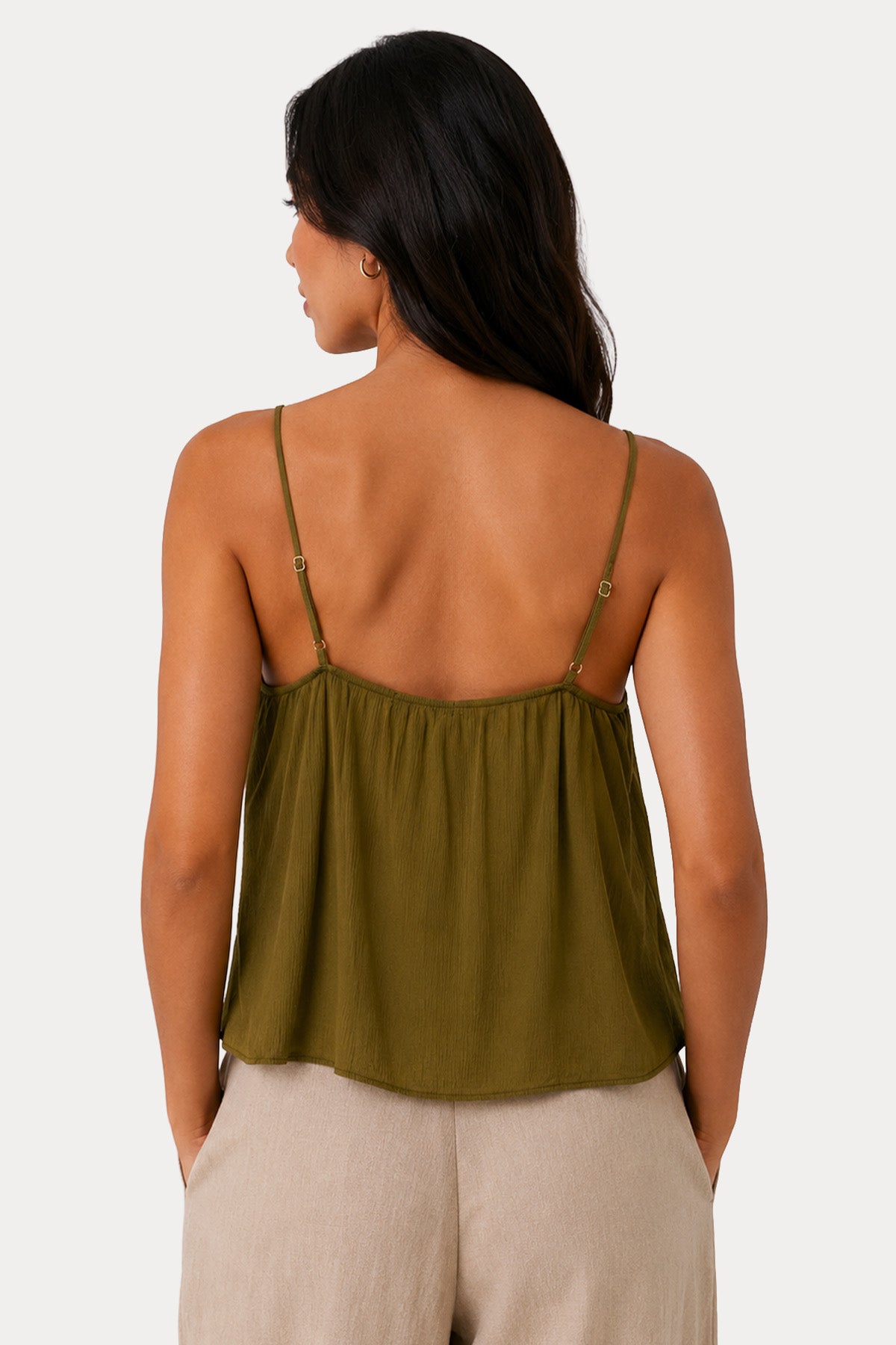 Transit Relaxed Fit Askılı Bluz