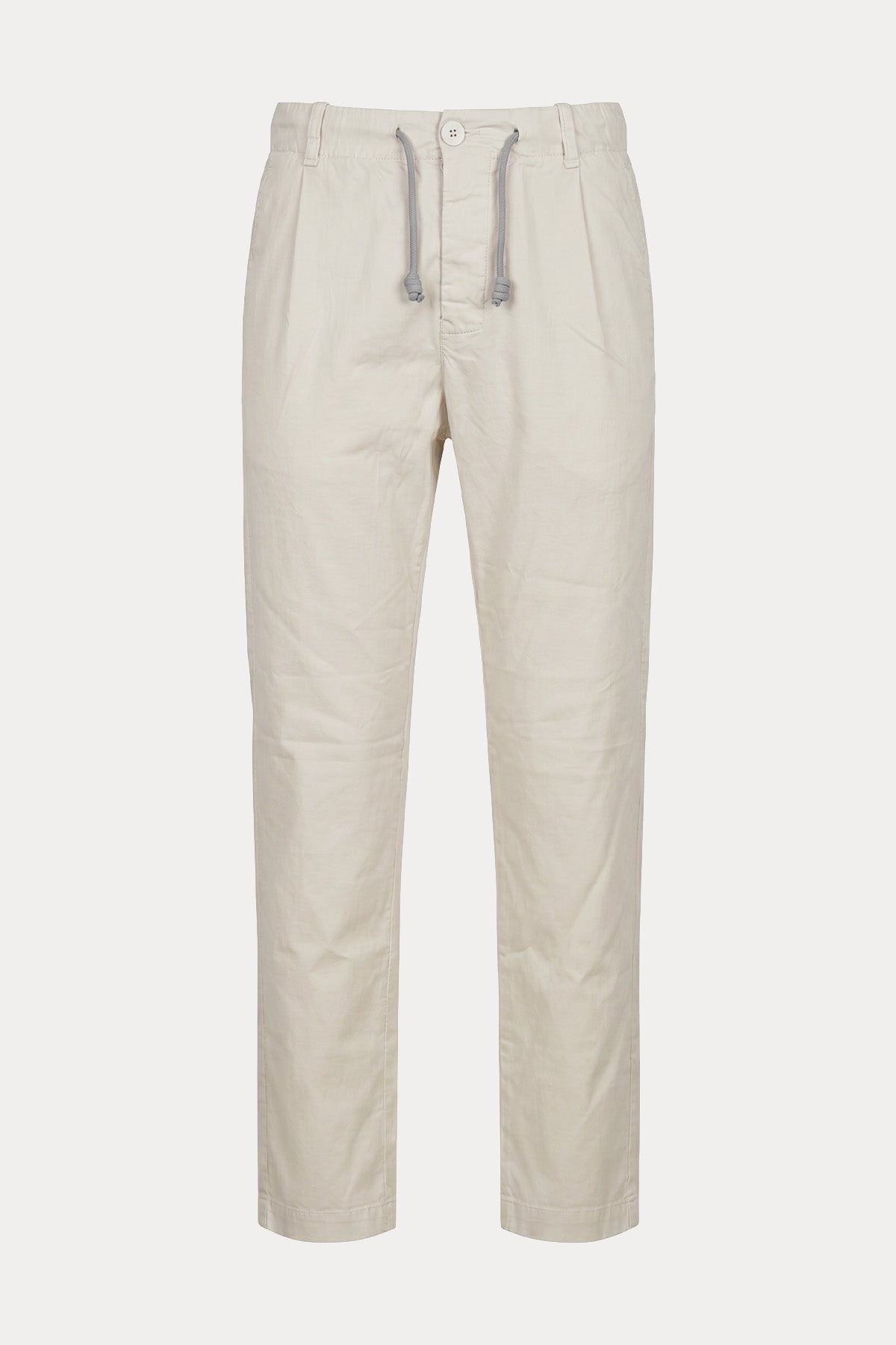 Transit Loose Fit Beli Lastikli Tek Pile Streç Pantolon