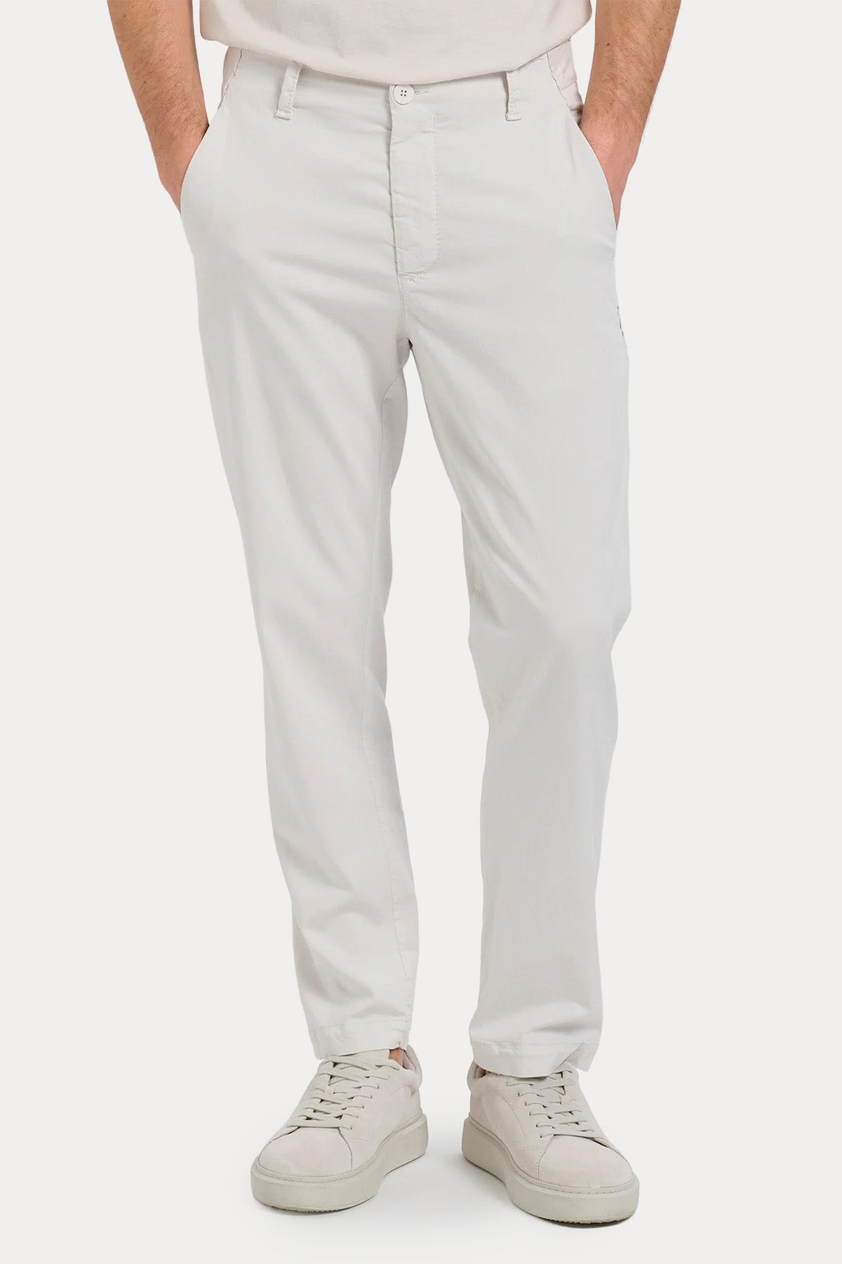 Transit Regular Fit Yandan Cepli Streç Pantolon-Pantolon-Libas