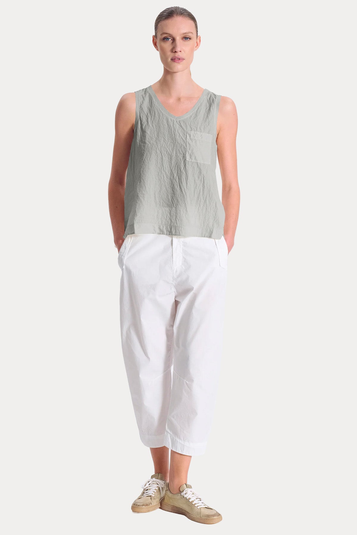 Transit Relaxed Fit İnce İpek Bluz-Bluz-Libas