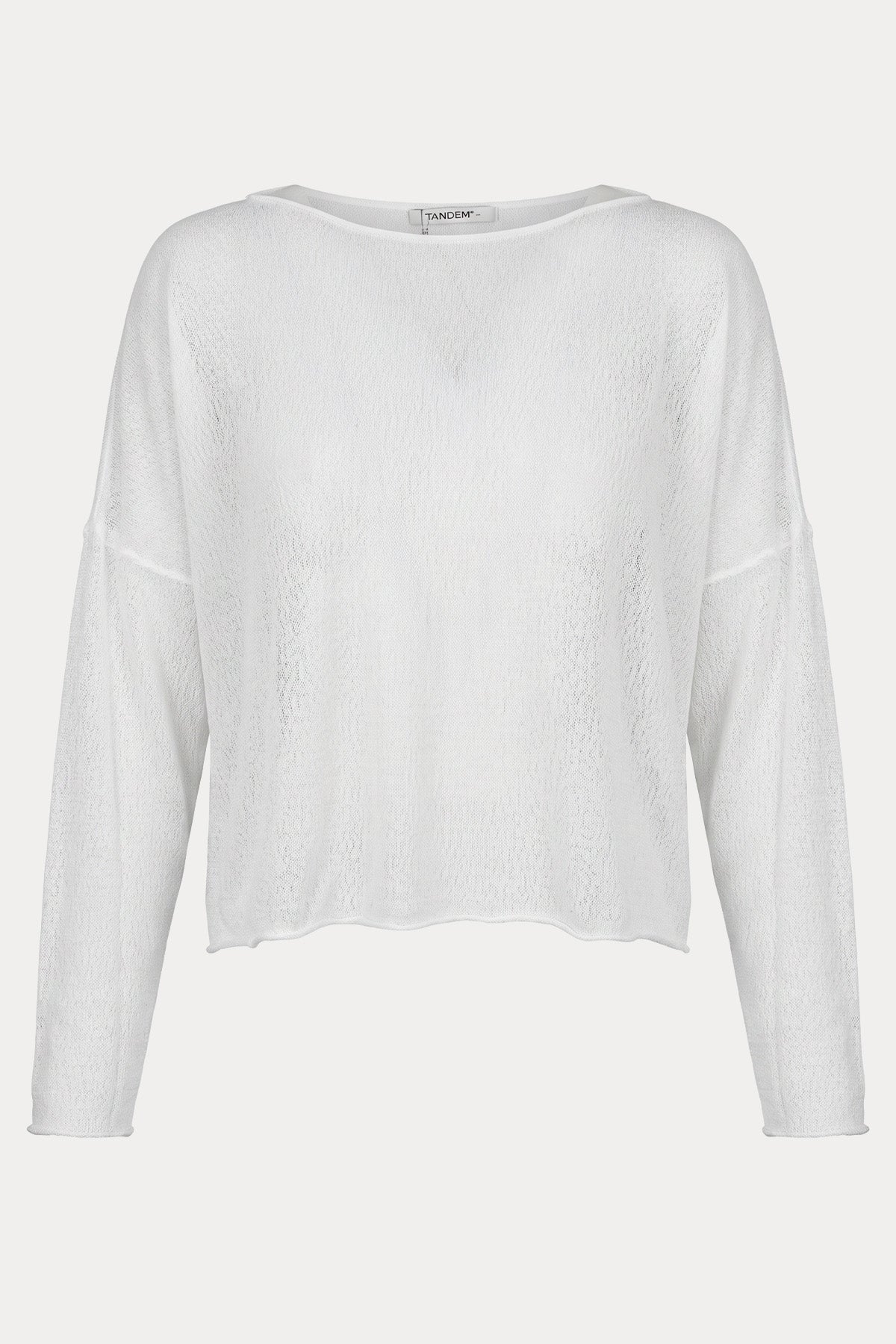 Transit Relaxed Fit İnce Örgü Triko
