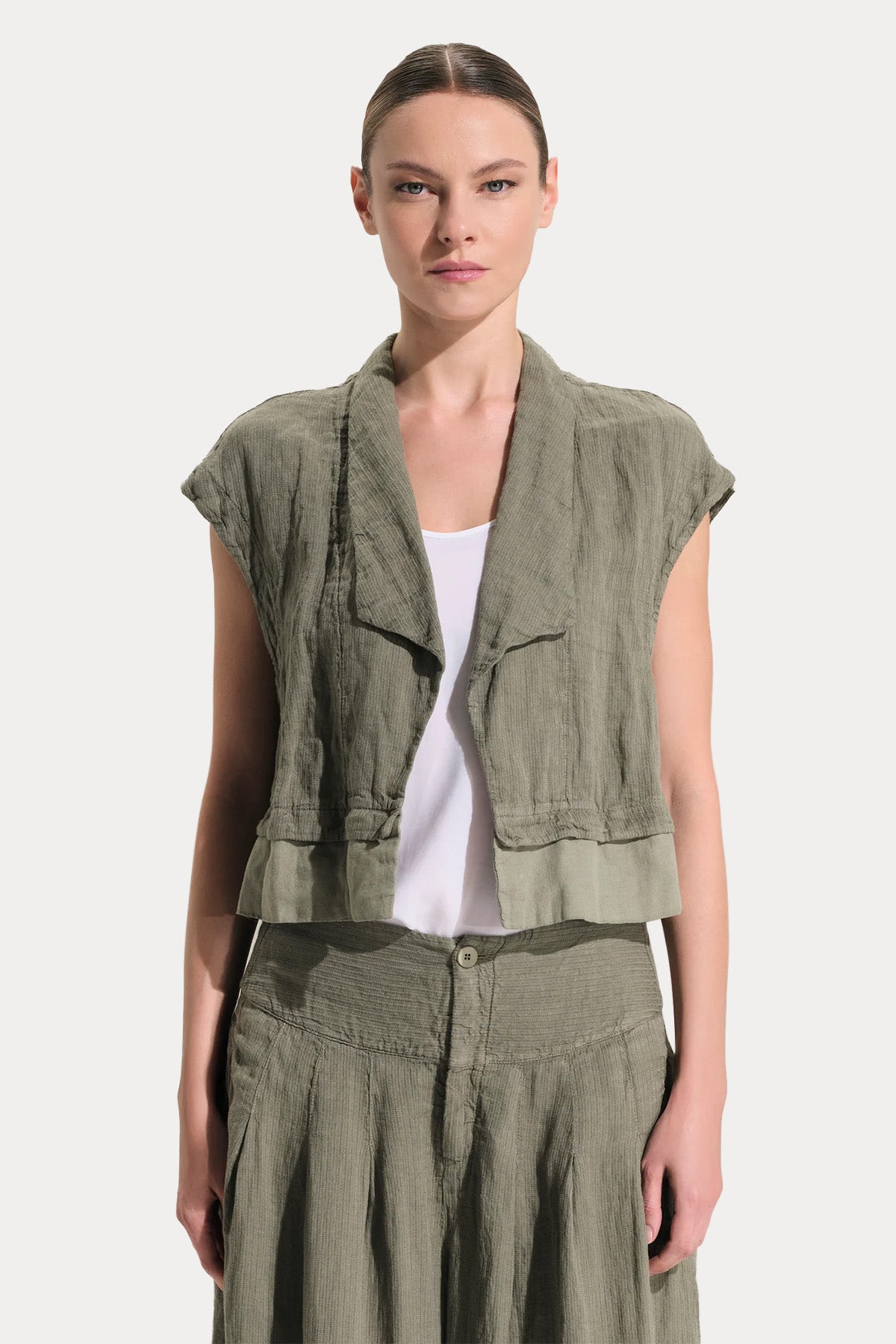 Transit Comfort Fit Keten Ceket