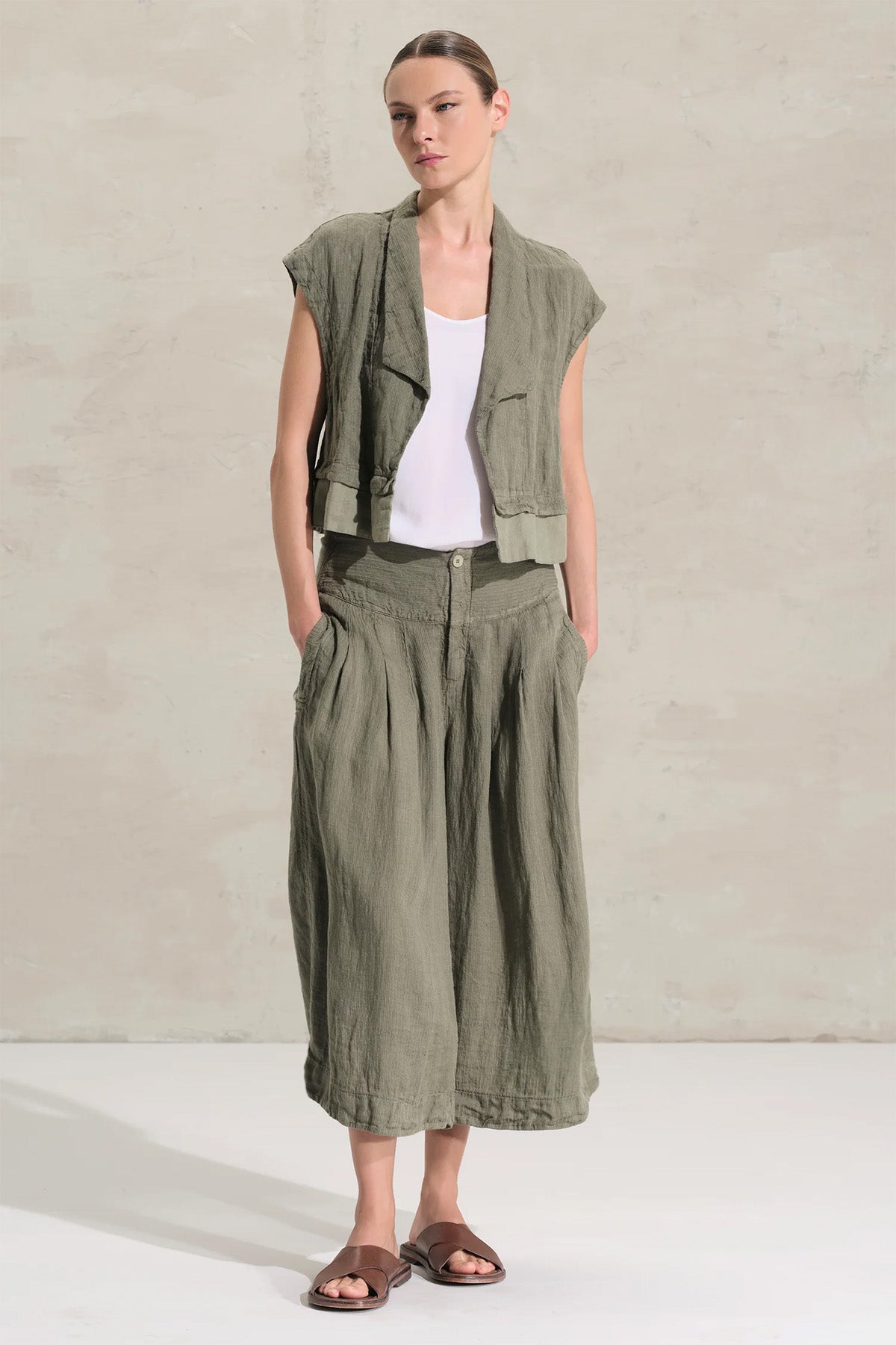 Transit Comfort Fit Keten Ceket