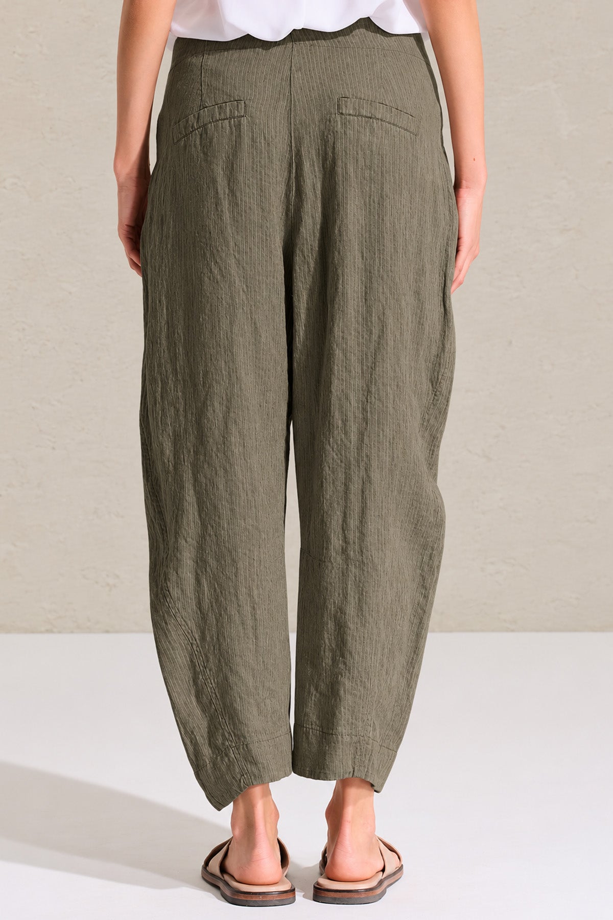 Transit Relaxed Fit Keten Pantolon