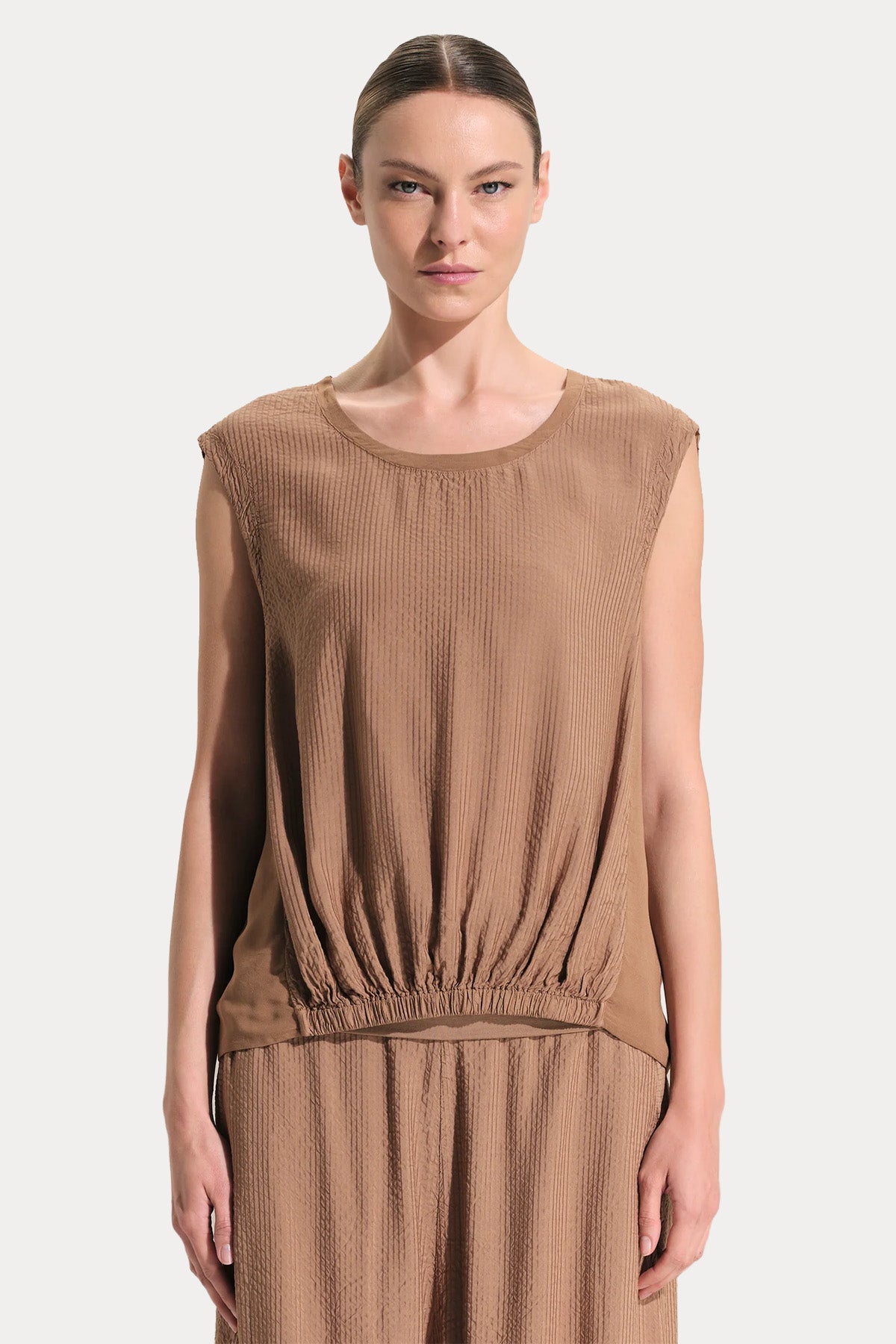 Transit Relaxed Fit İpek Bluz