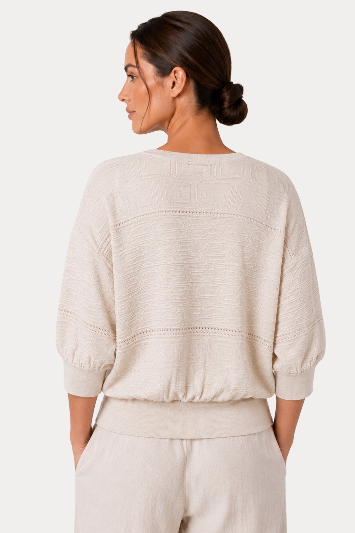Transit Relaxed Fit Örgü Triko Ceket