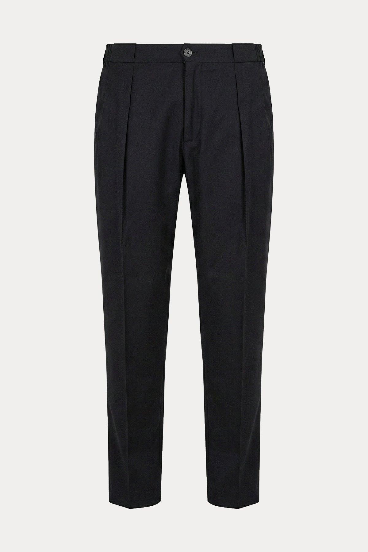 Manuel Ritz Slim Fit Tek Pile Beli Lastikli Streç Pantolon-Pantolon-Libas