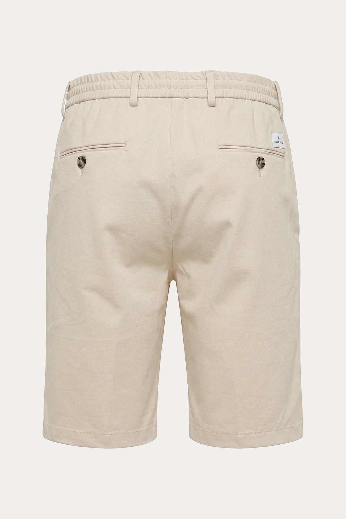 Manuel Ritz Slim Fit Tek Pile Beli Lastikli Streç Şort-Şort-Libas