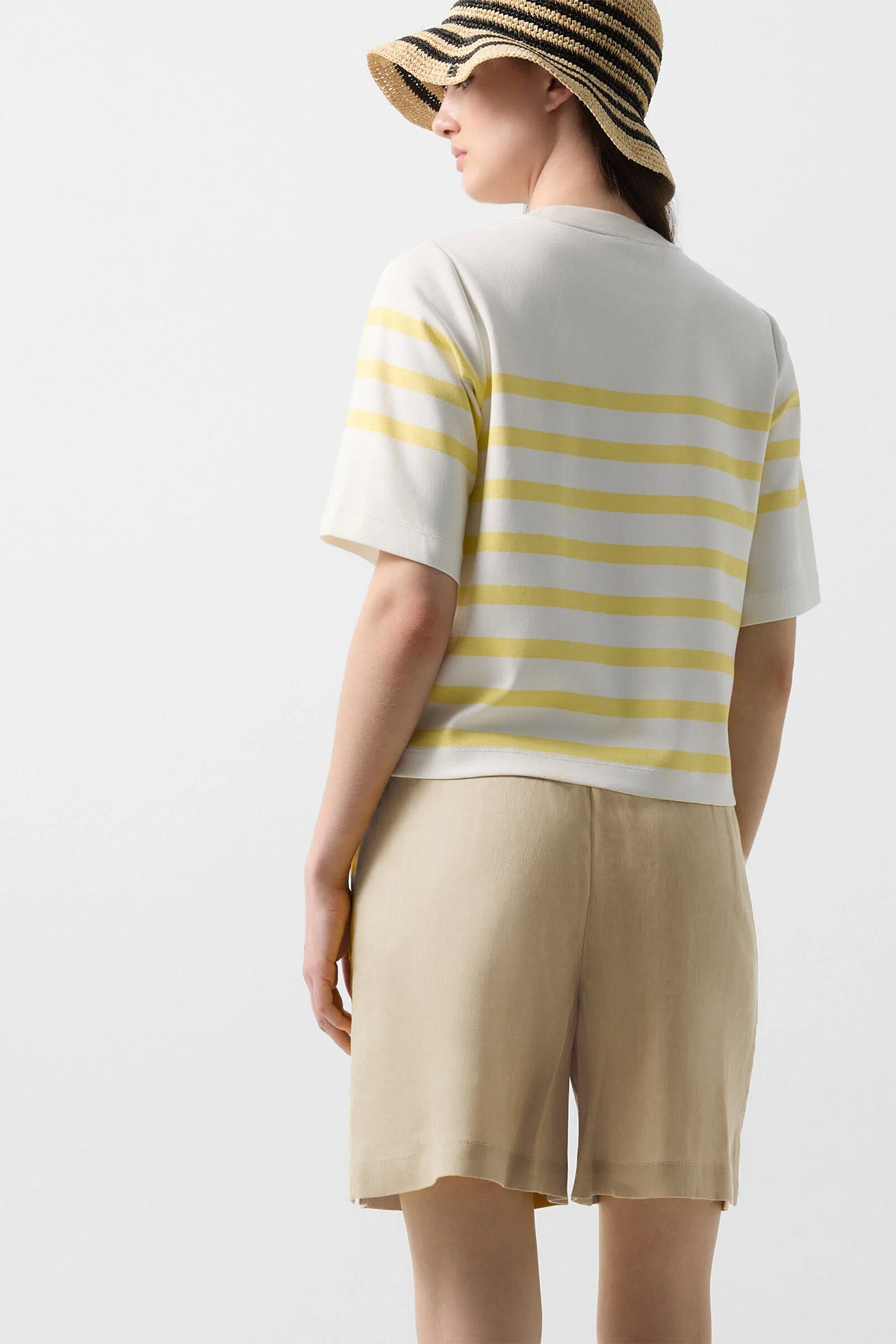 Bogner Carmel Relaxed Fit Keten Şort-Şort-Libas