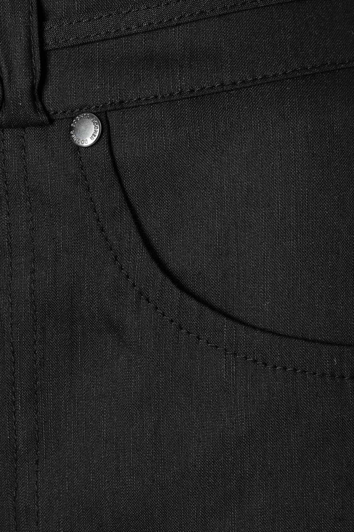 Bogner Carmel Relaxed Fit Keten Şort