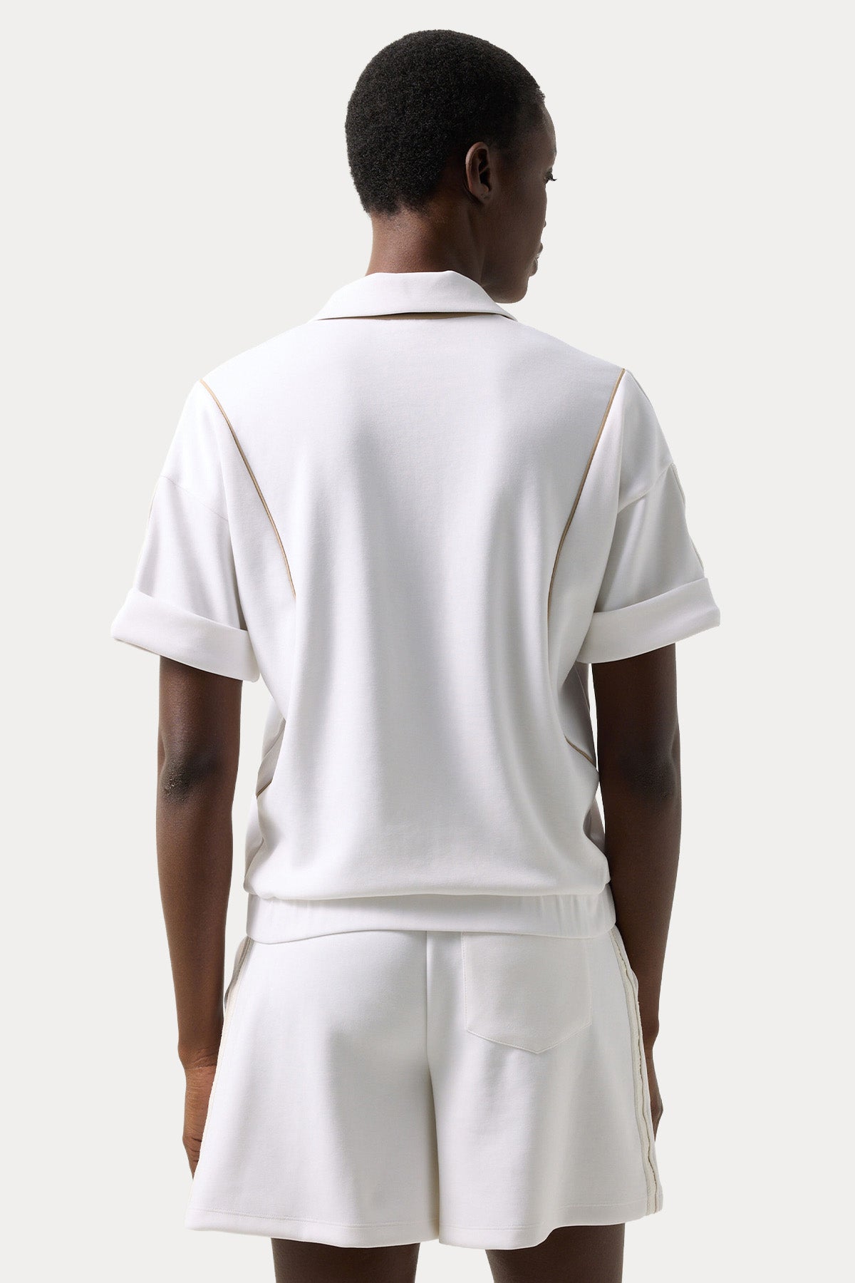 Bogner Finya Loose Fit Polo Yaka Yarım Fermuarlı Streç Sweatshirt