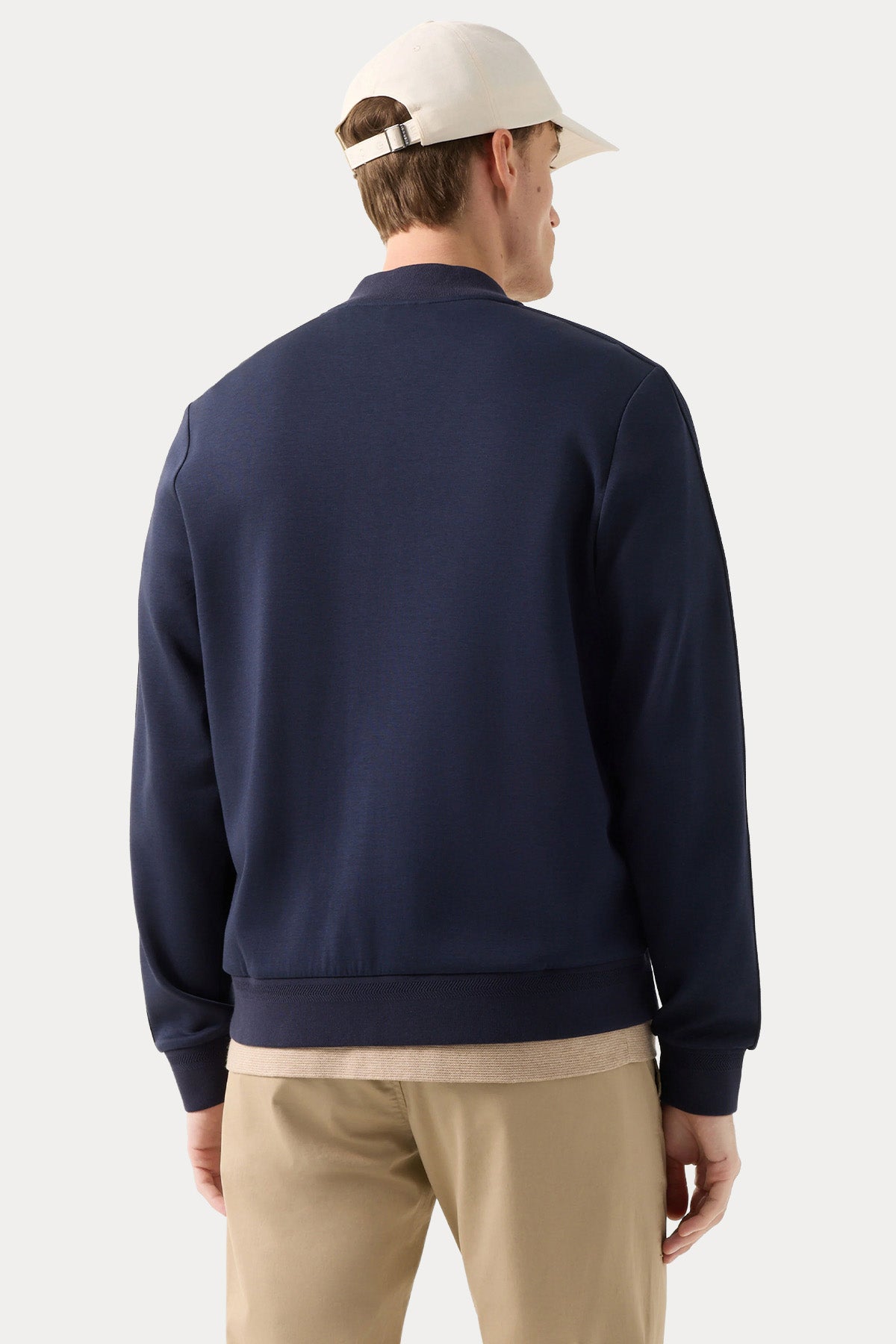 Bogner Lennox Comfort Fit Pilot Yaka Streç Bomber Ceket