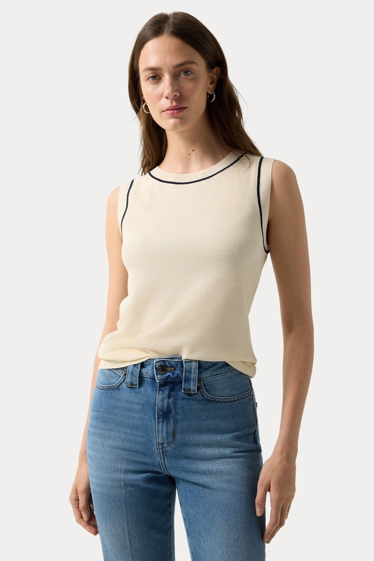 Bogner Phia Regular Fit Yuvarlak Yaka İnce Örgü Triko