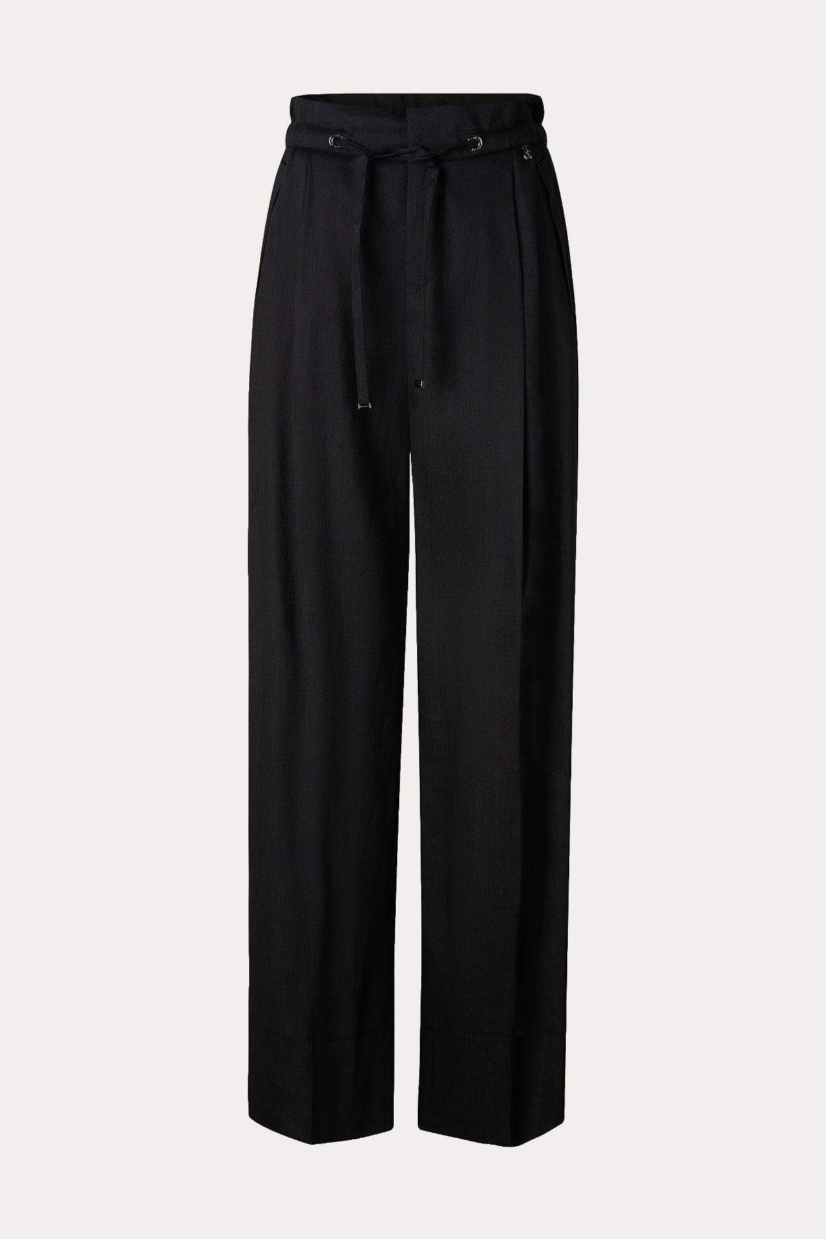 Bogner Candy Loose Fit Beli Lastikli Tek Pile Keten Pantolon